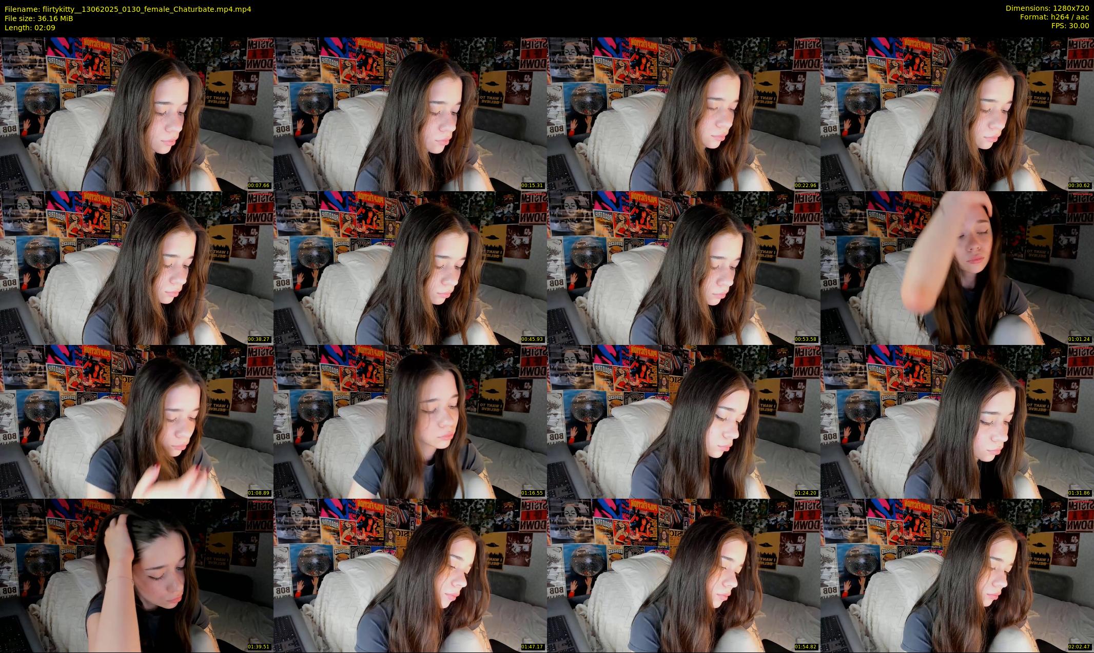 flirtykitty_ — 3 minute Chaturbate female cam show recording, 720p, Jun 13, 2025