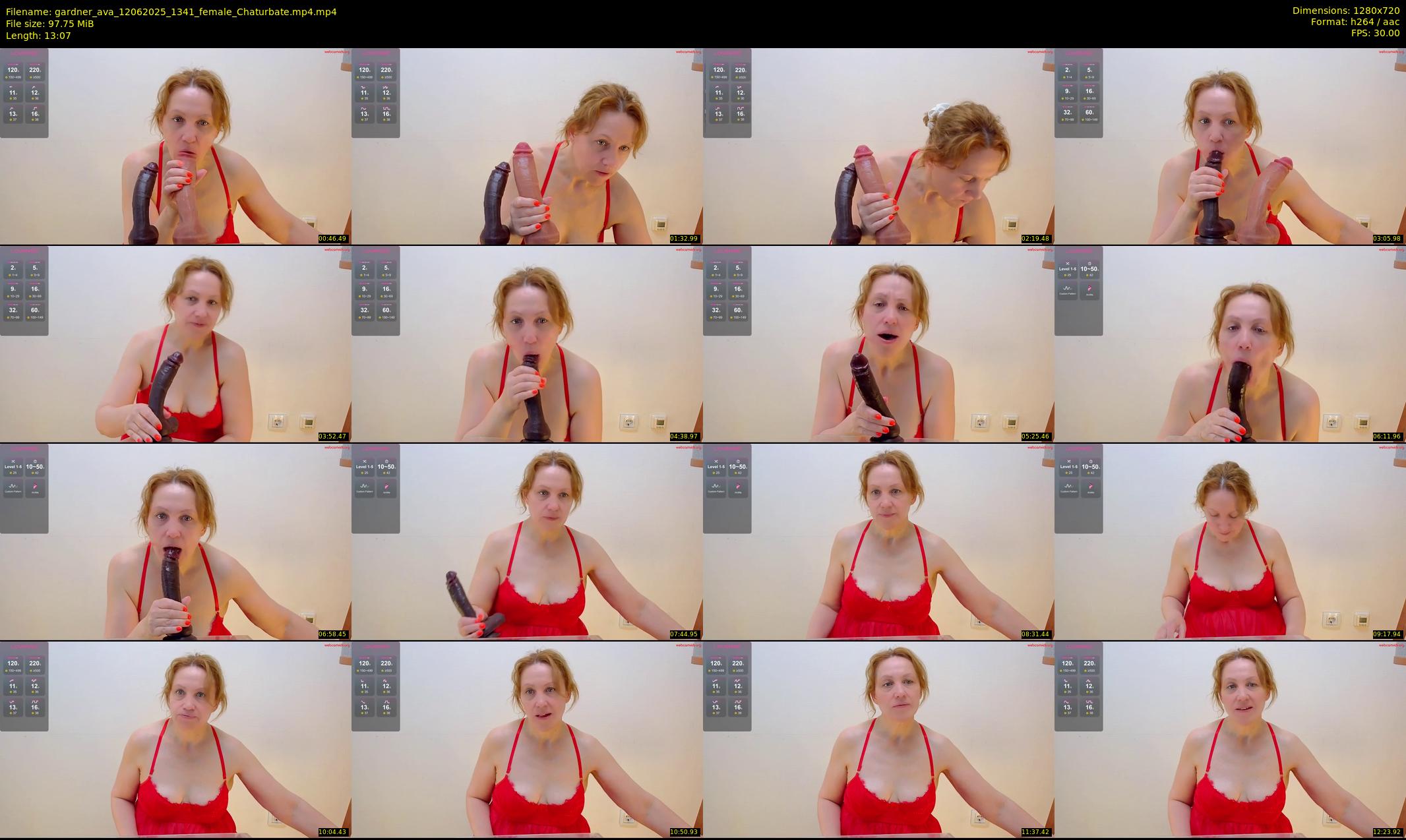 gardner_ava — 14 minute Chaturbate female cam show recording, 720p, Jun 12, 2025