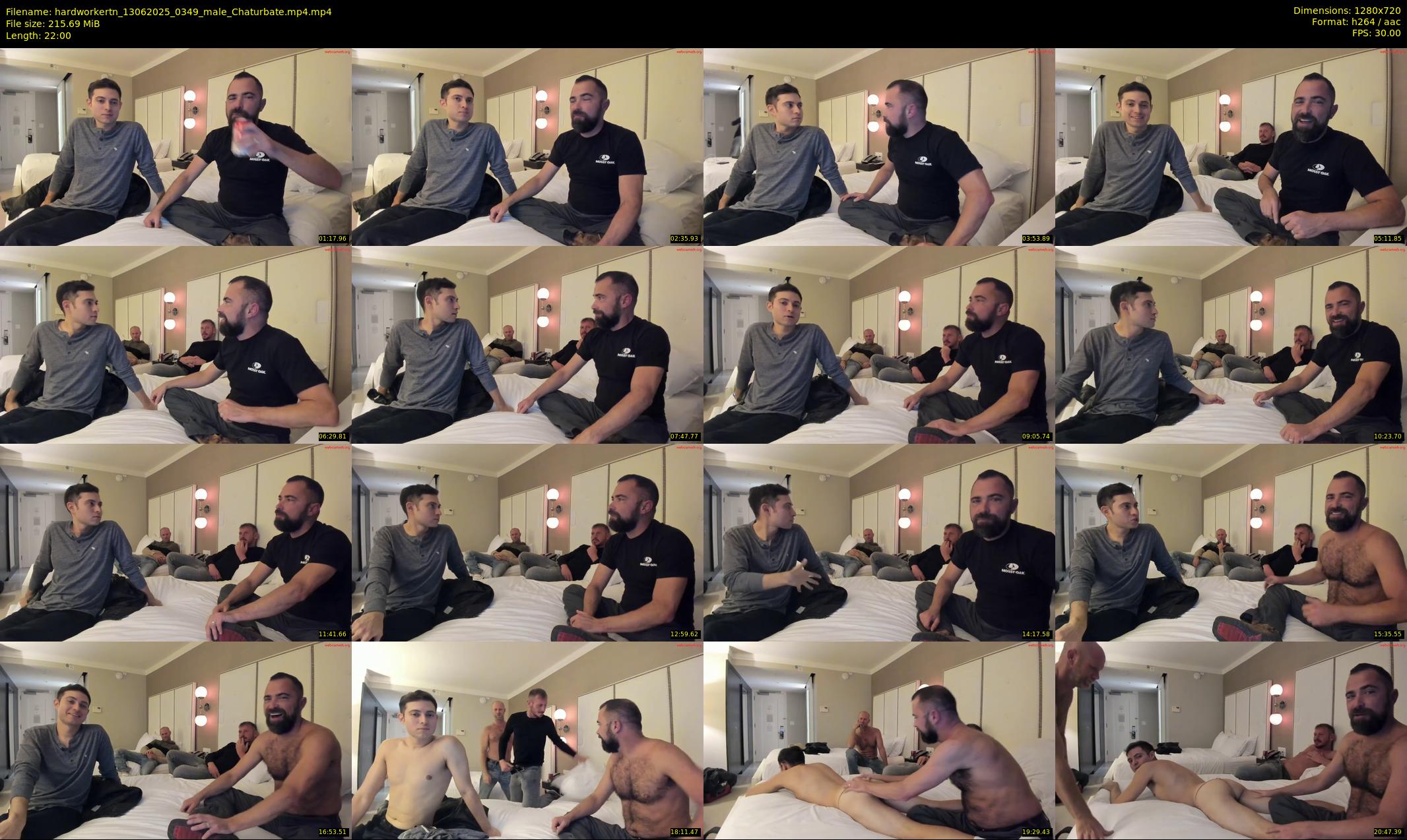 hardworkertn — 22 minute Chaturbate male cam show recording, 720p, Jun 13, 2025