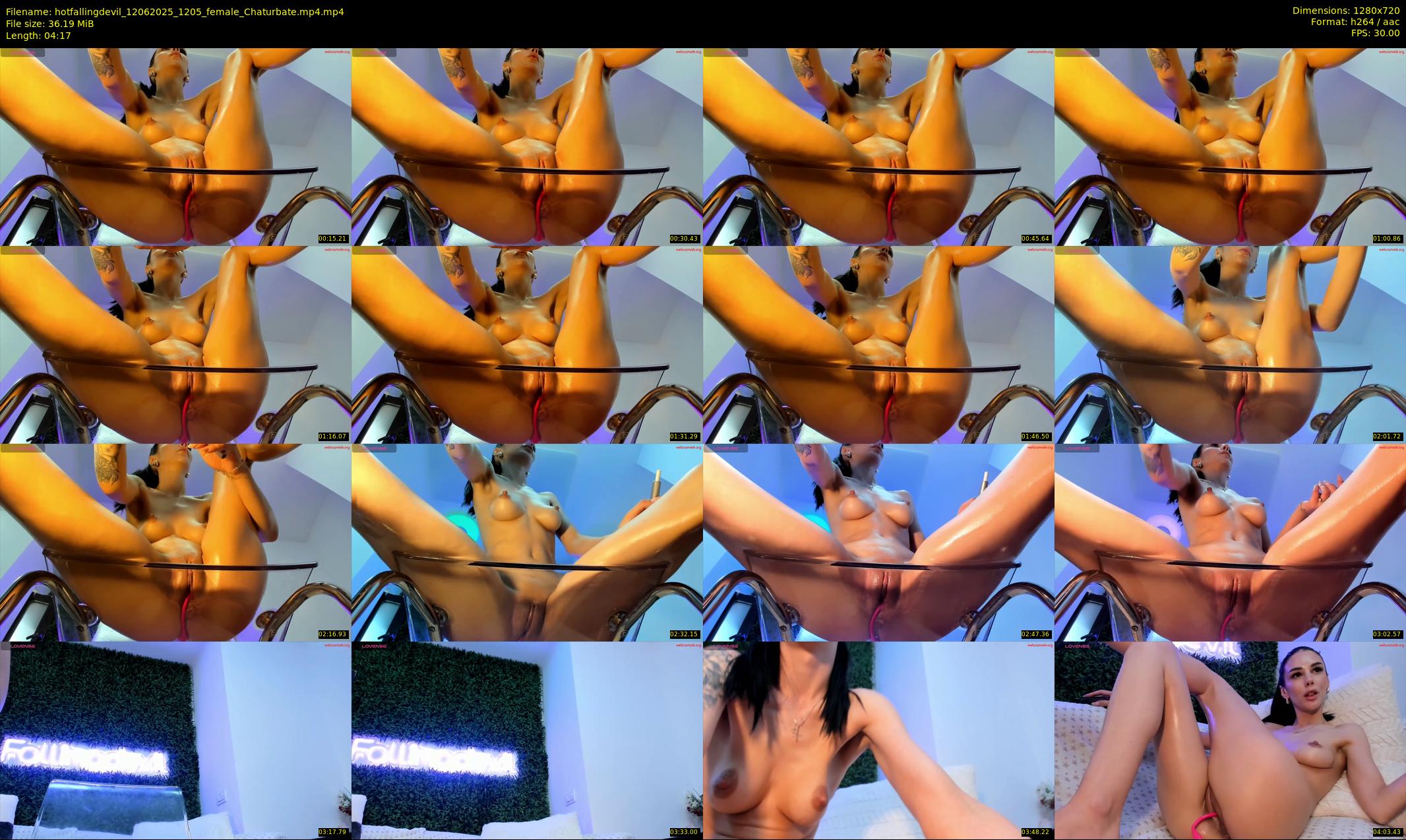 hotfallingdevil — 5 minute Chaturbate female cam show recording, 720p, Jun 12, 2025