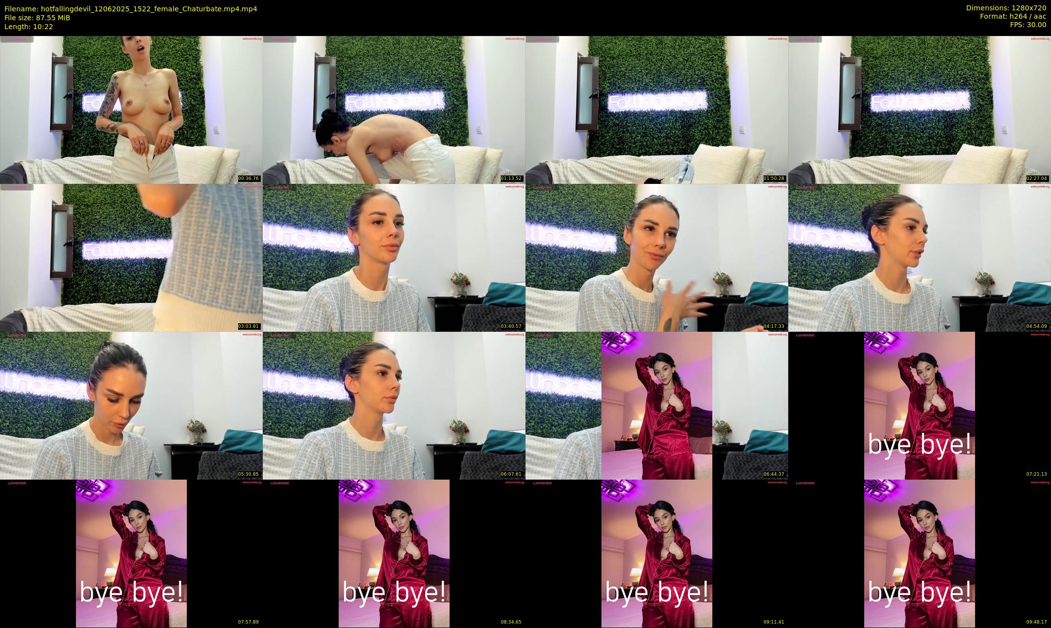 hotfallingdevil — 11 minute Chaturbate female cam show recording, 720p, Jun 12, 2025