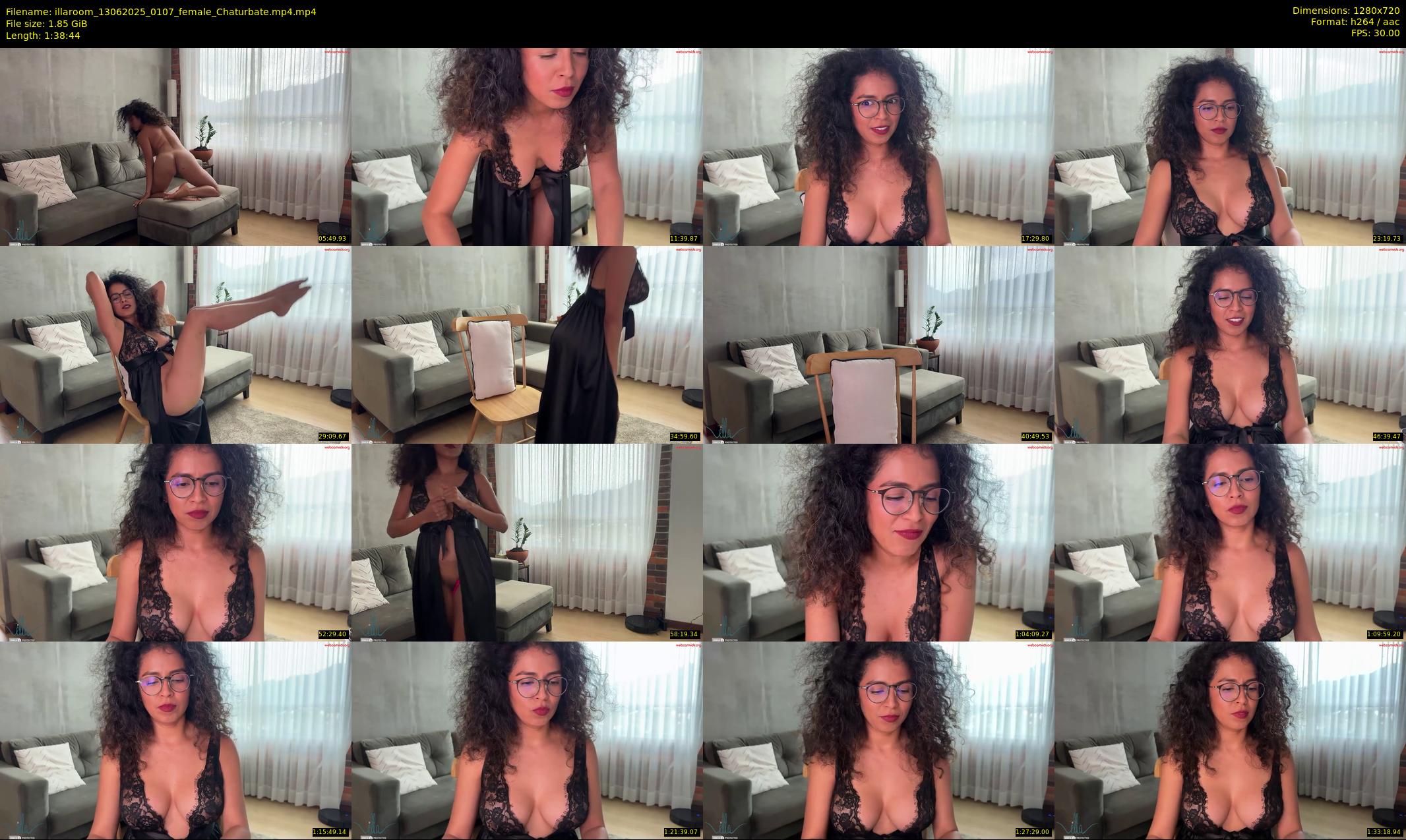 illaroom — 99 minute Chaturbate female cam show recording, 720p, Jun 13, 2025