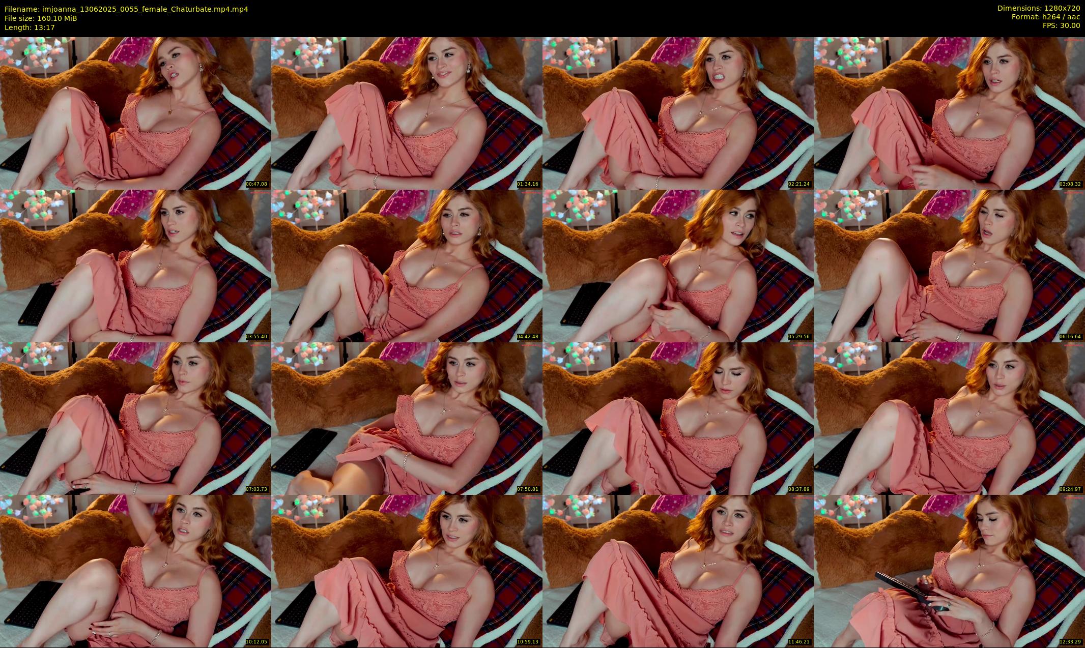 imjoanna — 14 minute Chaturbate female cam show recording, 720p, Jun 13, 2025