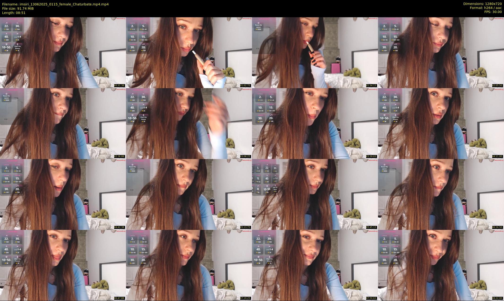 imsiri — 9 minute Chaturbate female cam show recording, 720p, Jun 13, 2025