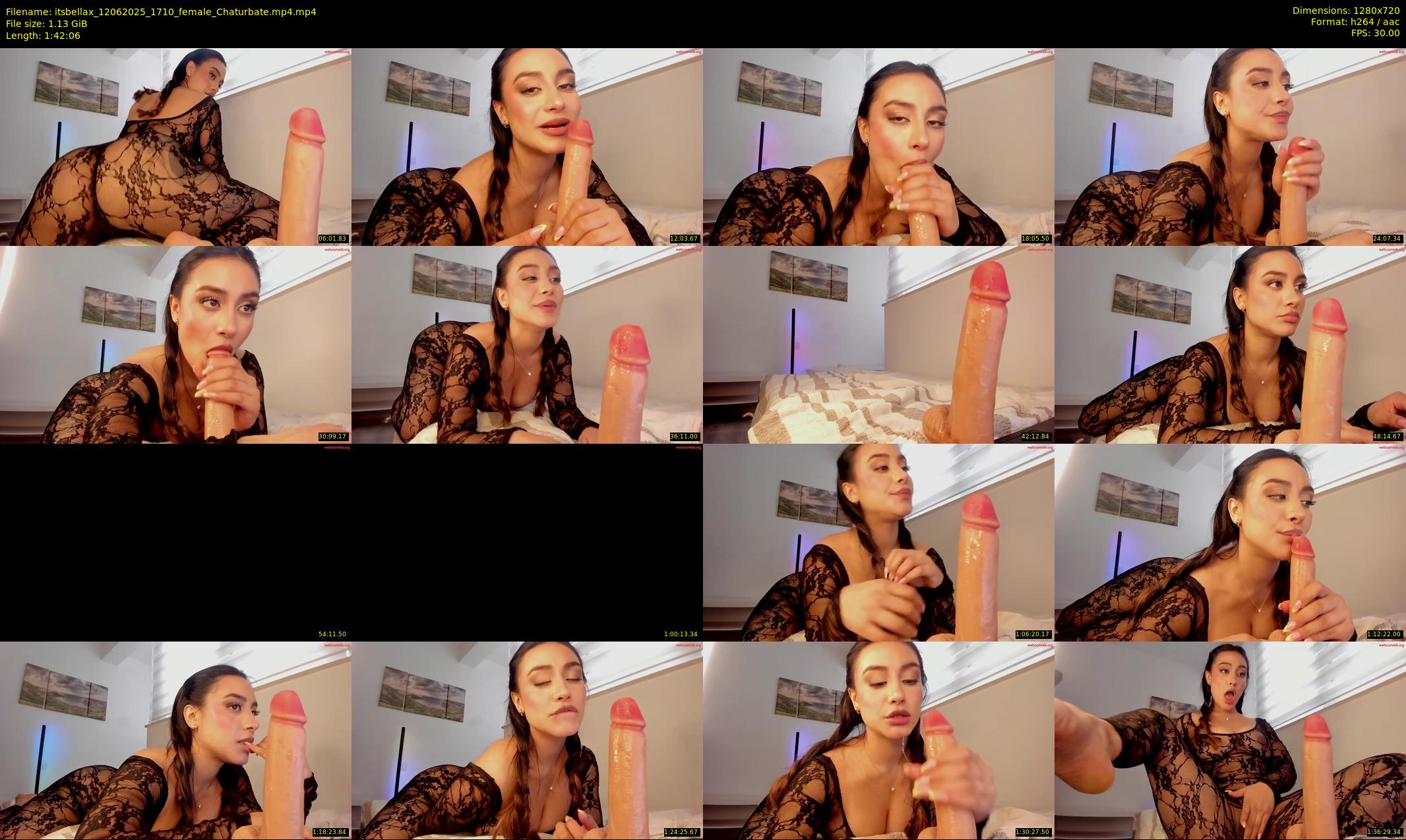 itsbellax — 103 minute Chaturbate female cam show recording, 720p, Jun 12, 2025