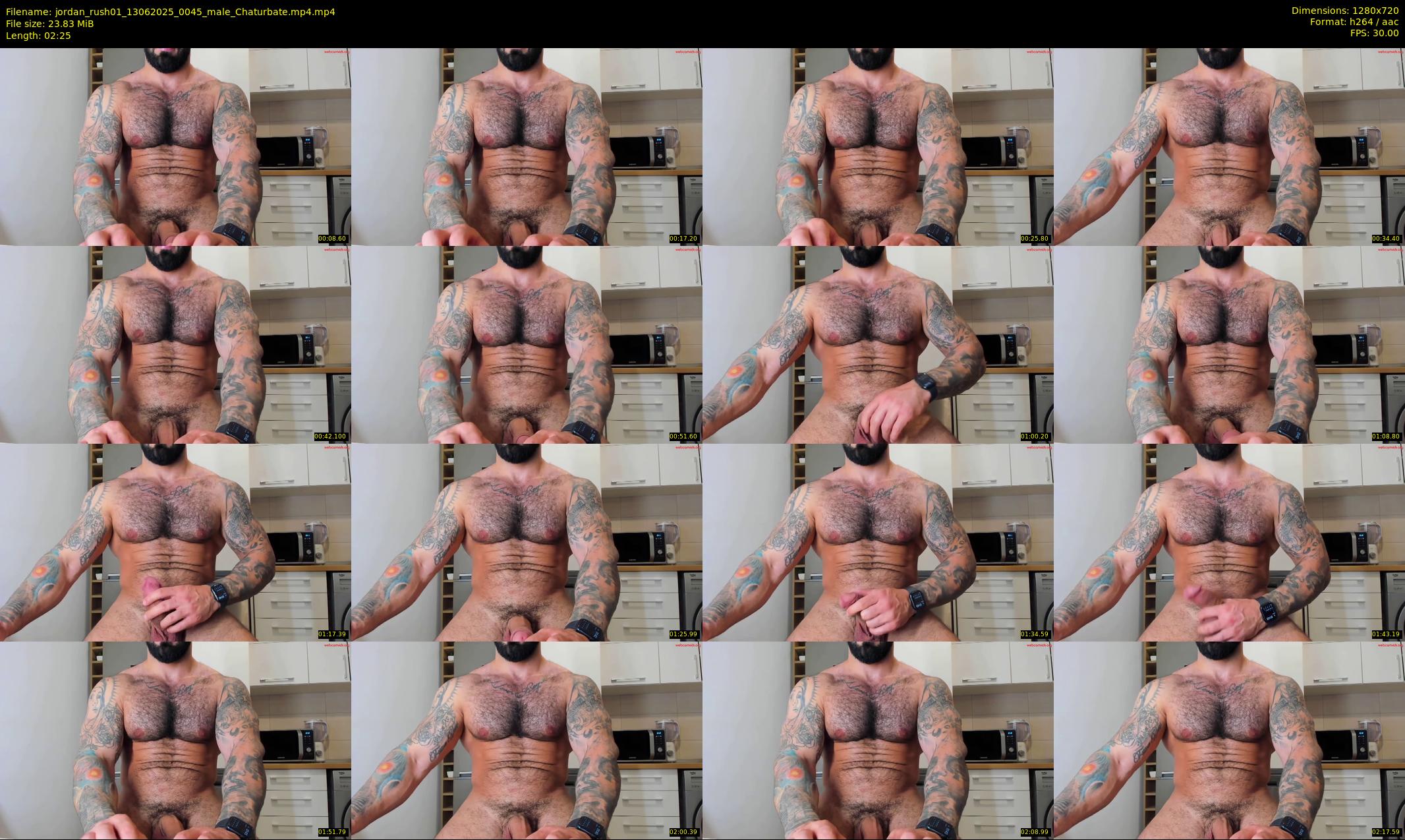 jordan_rush01 — 3 minute Chaturbate male cam show recording, 720p, Jun 13, 2025