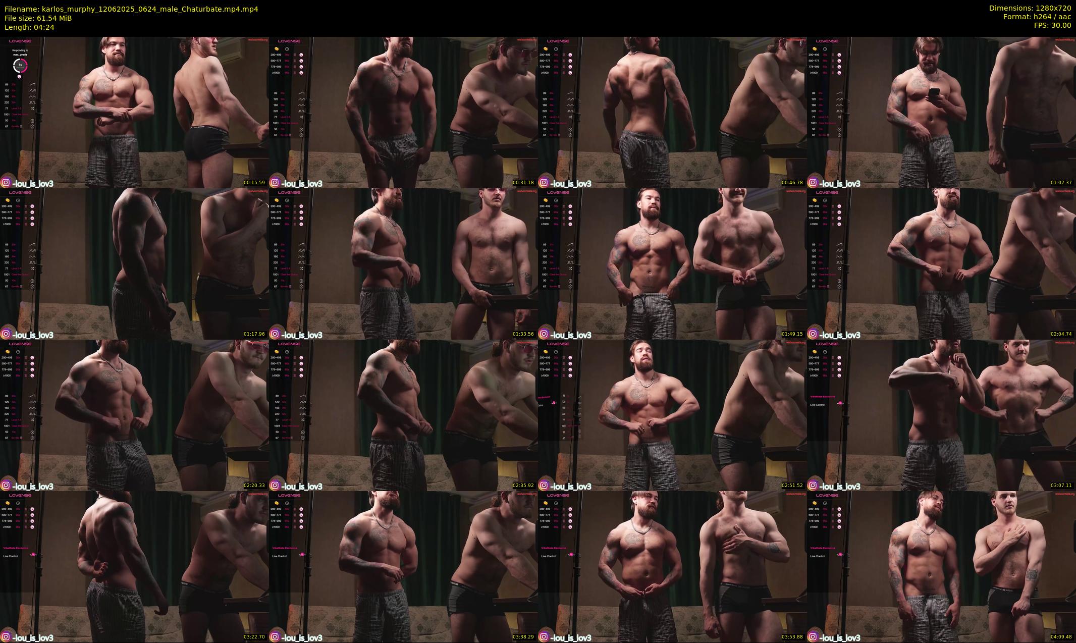 karlos_murphy — 5 minute Chaturbate male cam show recording, 720p, Jun 12, 2025
