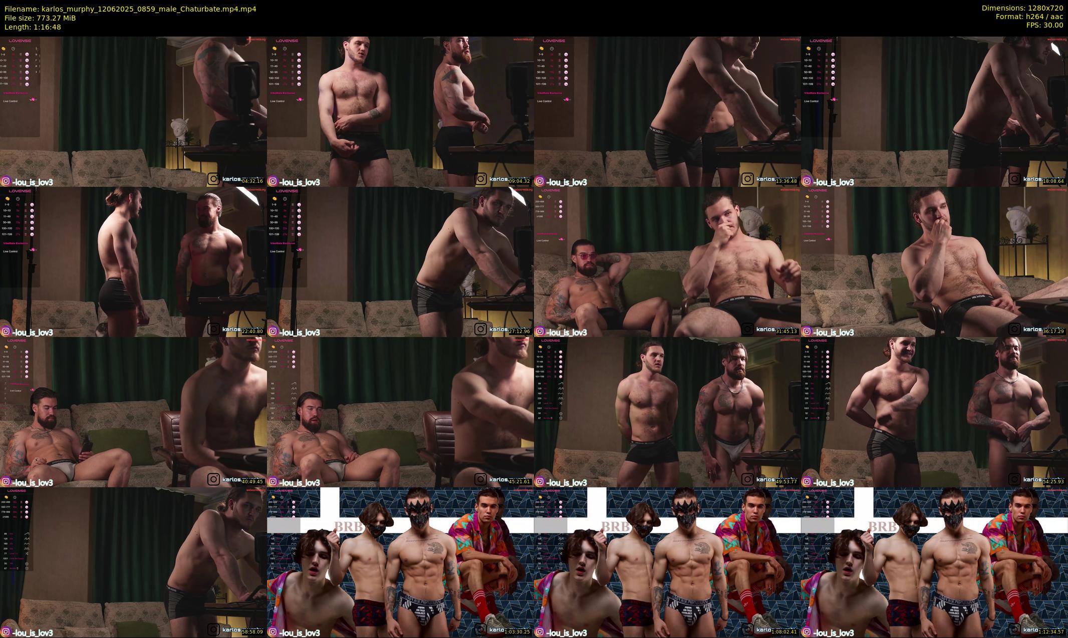 karlos_murphy — 77 minute Chaturbate male cam show recording, 720p, Jun 12, 2025