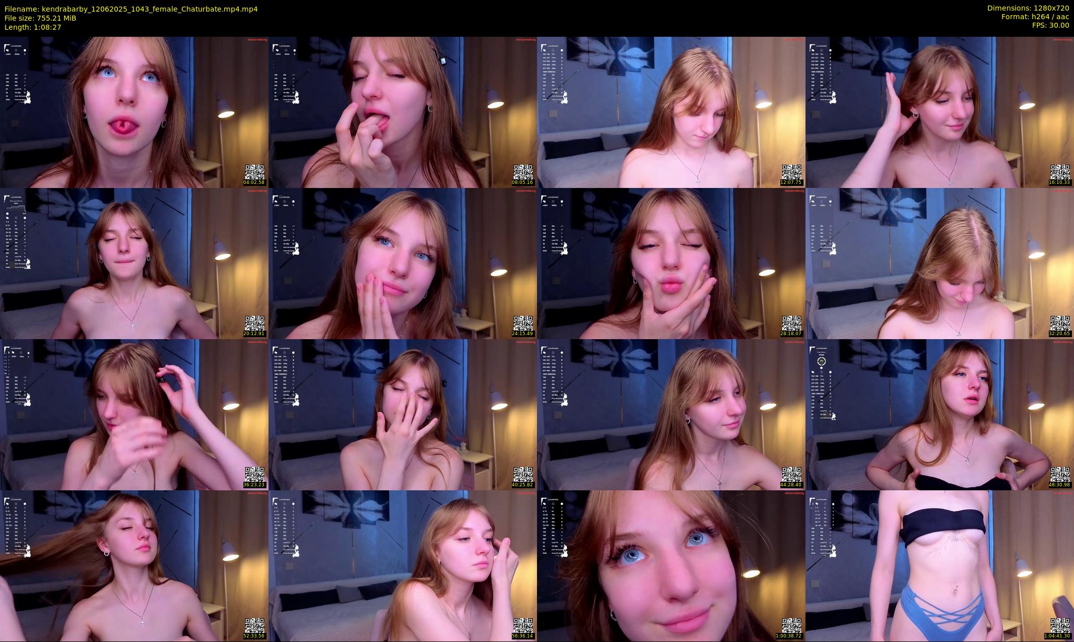 kendrabarby — 69 minute Chaturbate female cam show recording, 720p, Jun 12, 2025
