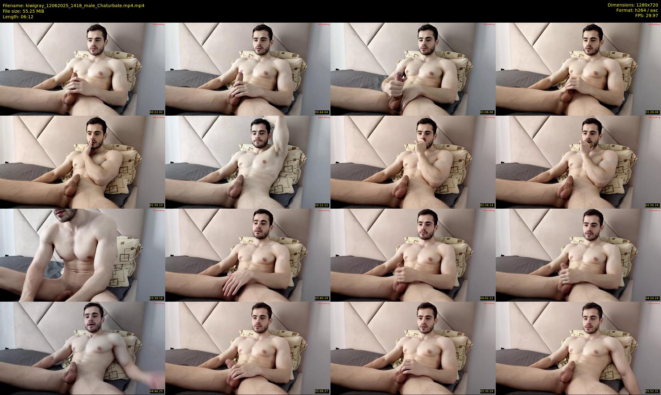 kiwigray — 7 minute Chaturbate male cam show recording, 720p, Jun 12, 2025