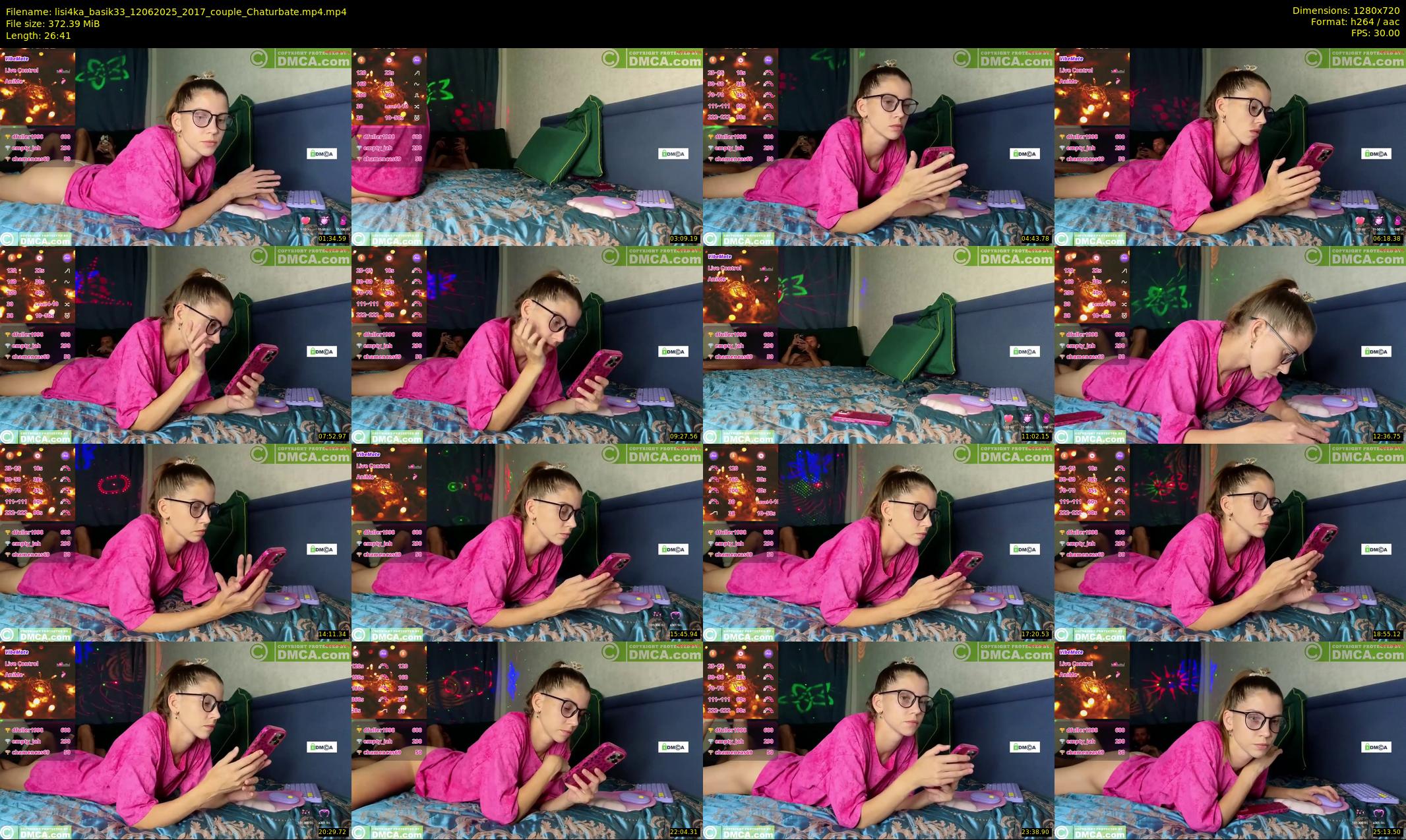 lisi4ka_basik33 — 27 minute Chaturbate couple cam show recording, 720p, Jun 12, 2025