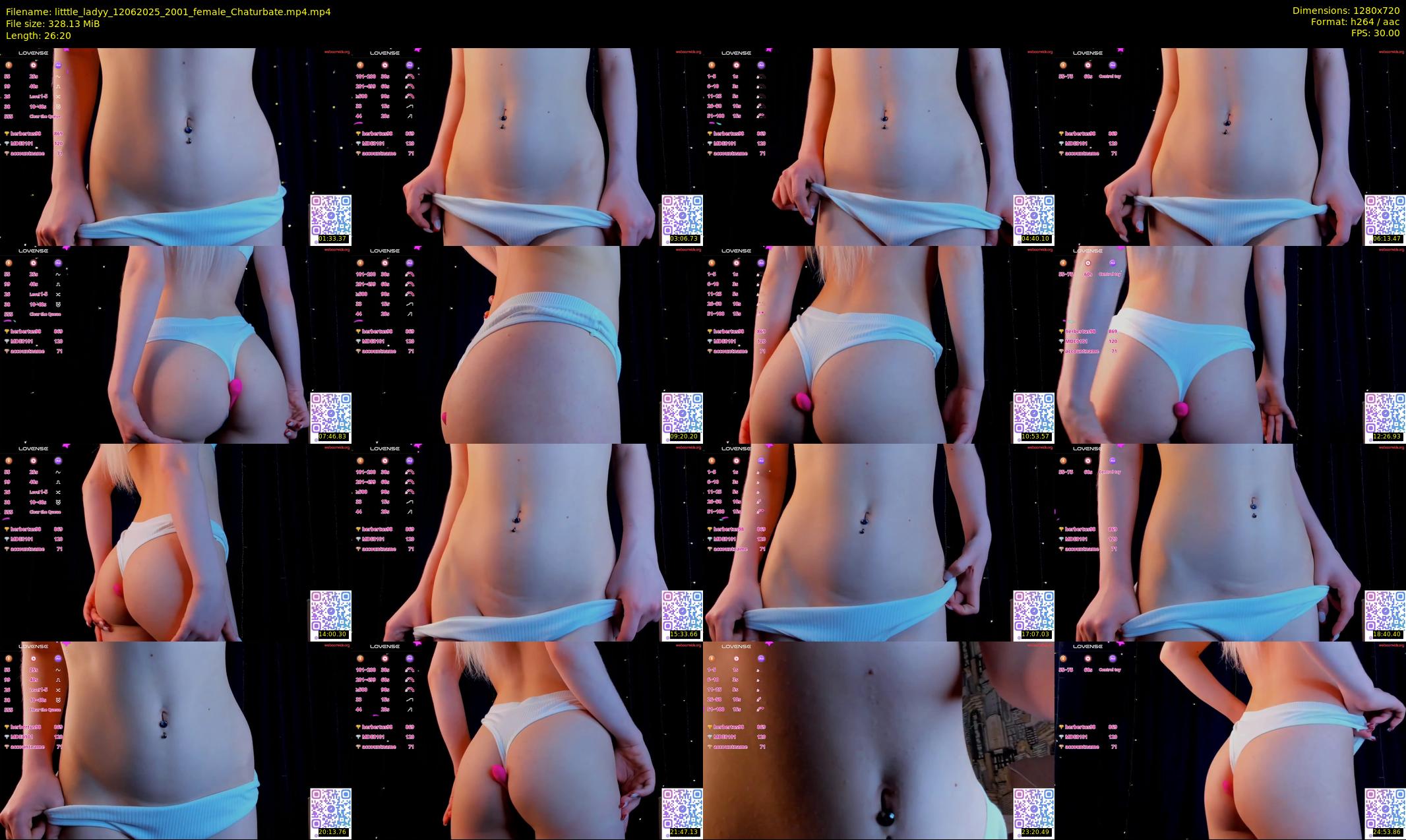 litttle_ladyy — 27 minute Chaturbate female cam show recording, 720p, Jun 12, 2025