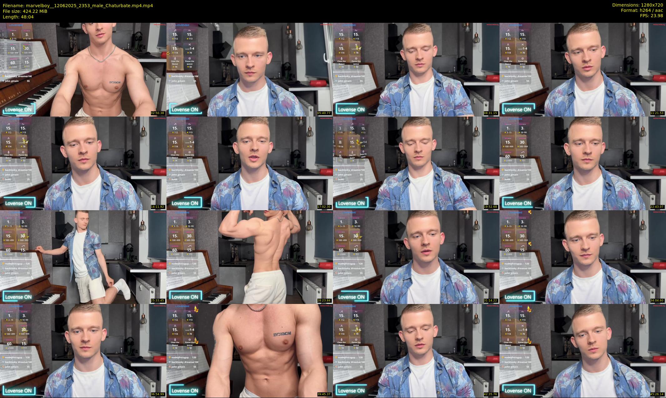 marvelboy_ — 49 minute Chaturbate male cam show recording, 720p, Jun 12, 2025
