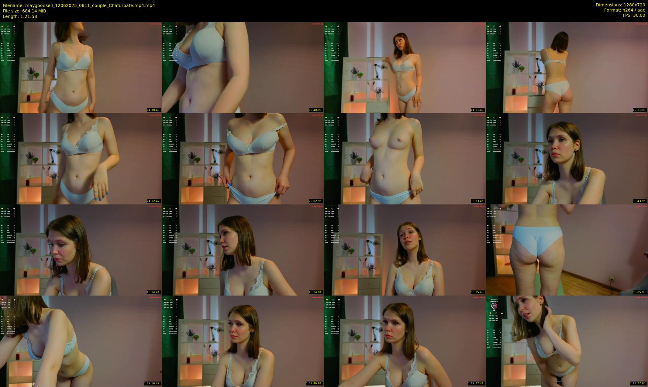 maygoodsell — 82 minute Chaturbate couple cam show recording, 720p, Jun 12, 2025