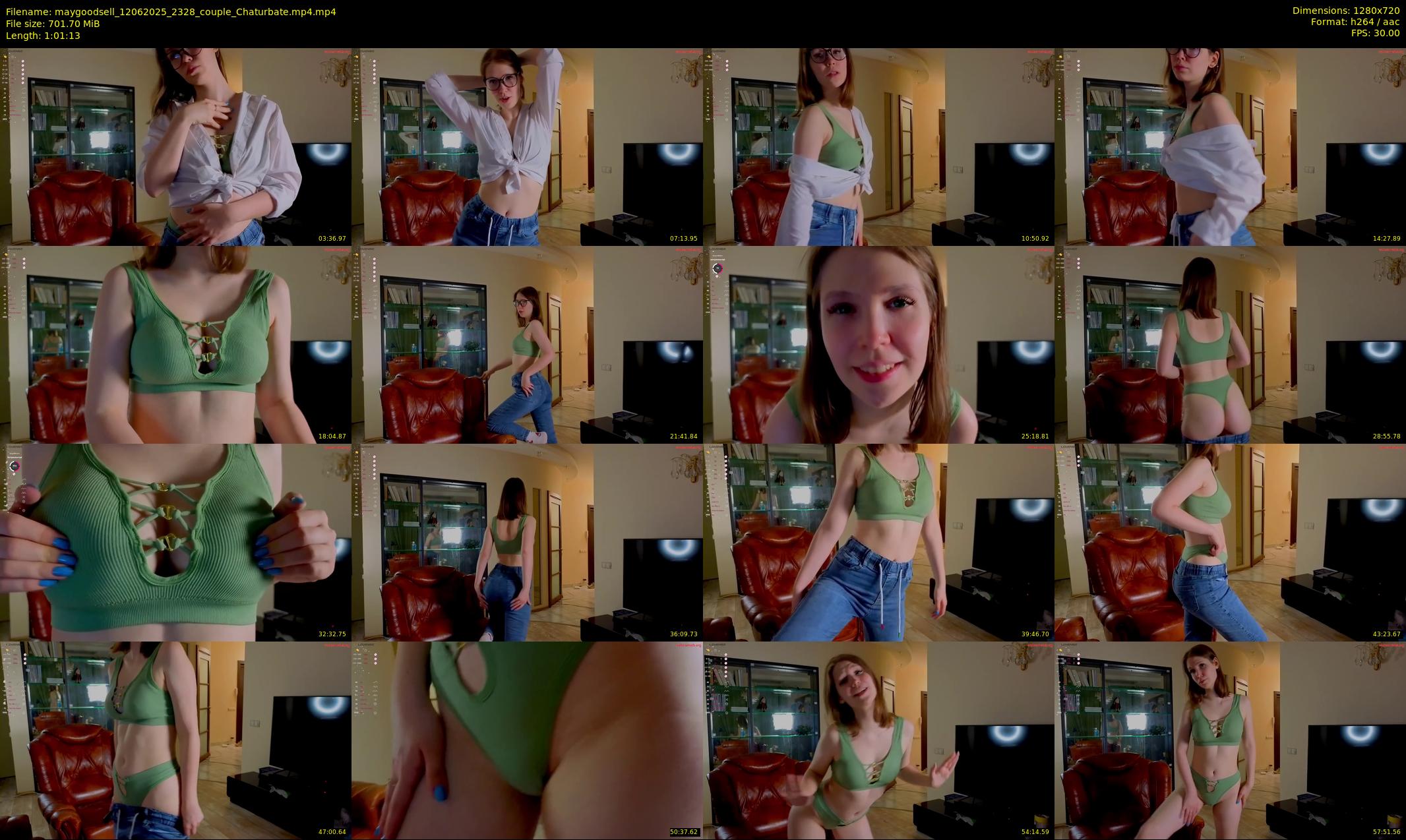 maygoodsell — 62 minute Chaturbate couple cam show recording, 720p, Jun 12, 2025