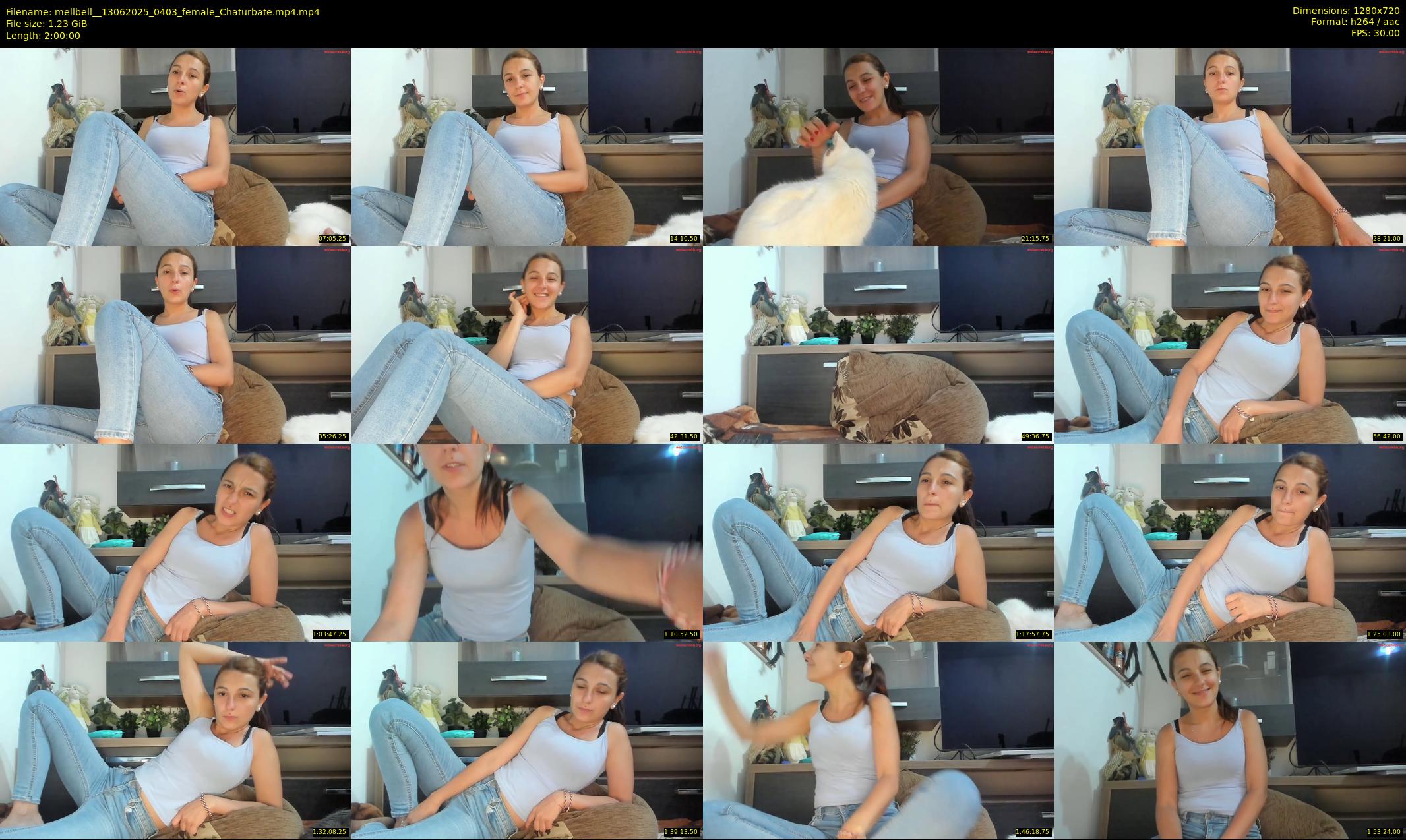 mellbell_ — 120 minute Chaturbate female cam show recording, 720p, Jun 13, 2025