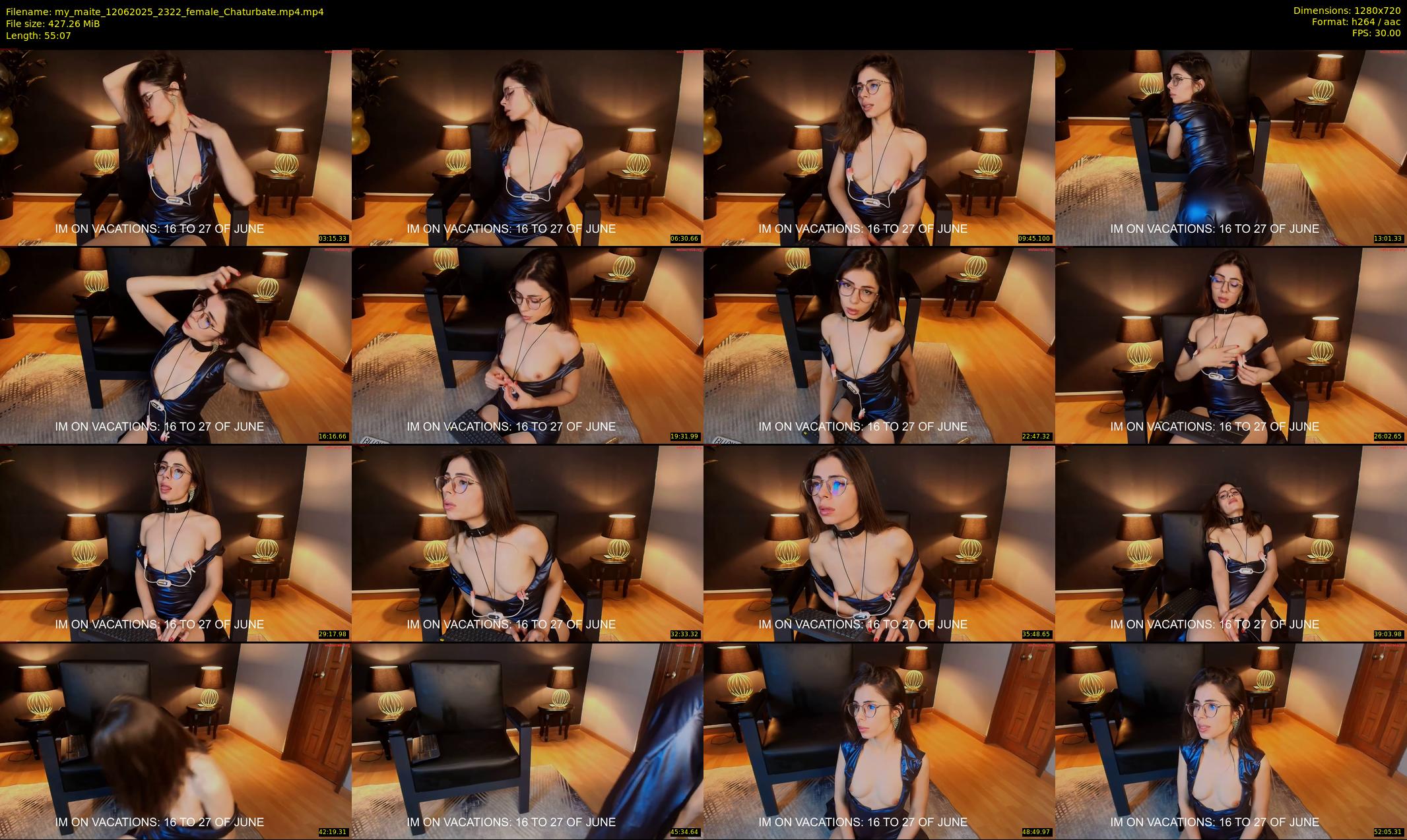 my_maite — 56 minute Chaturbate female cam show recording, 720p, Jun 12, 2025