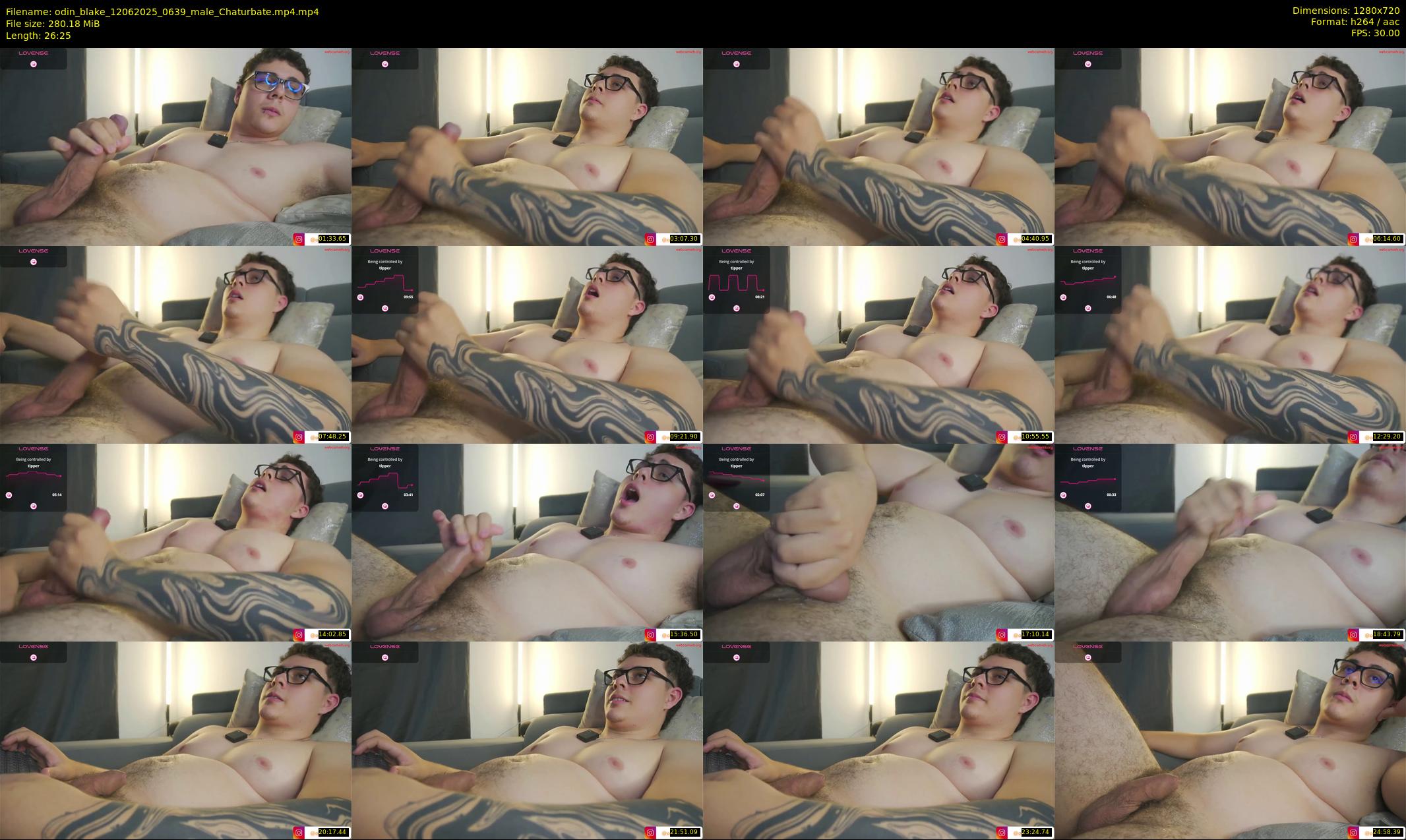 odin_blake — 27 minute Chaturbate male cam show recording, 720p, Jun 12, 2025
