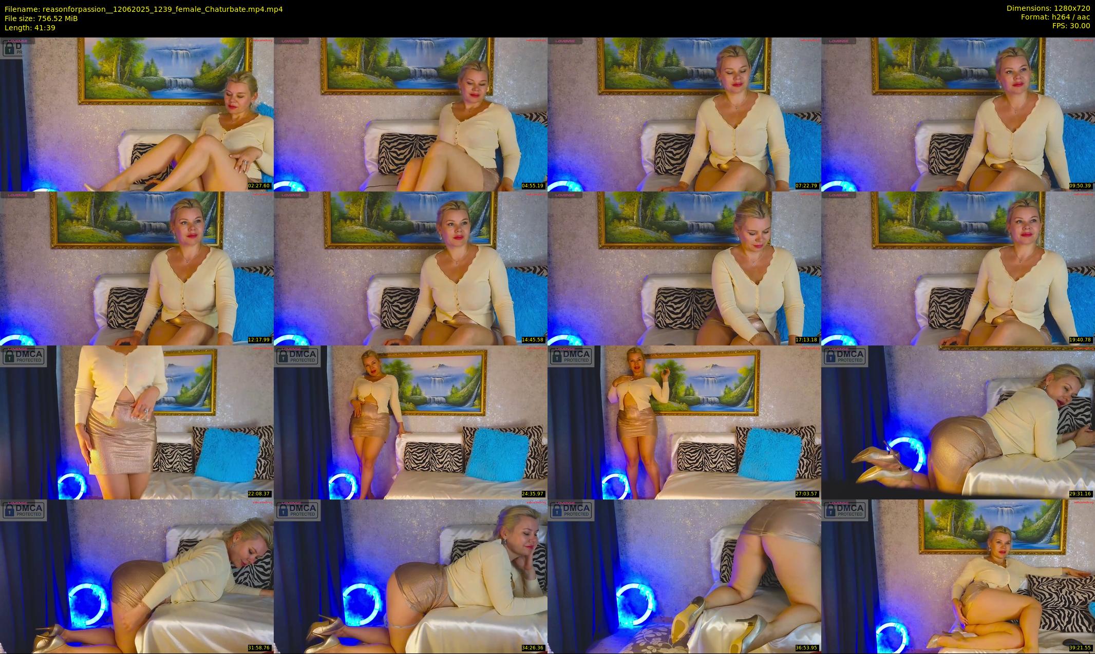 reasonforpassion_ — 42 minute Chaturbate female cam show recording, 720p, Jun 12, 2025