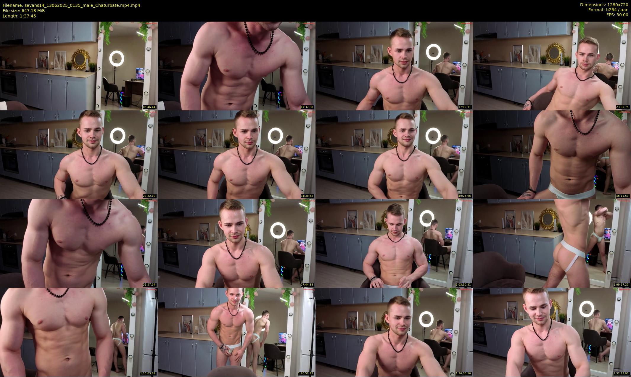 sevans14 — 98 minute Chaturbate male cam show recording, 720p, Jun 13, 2025