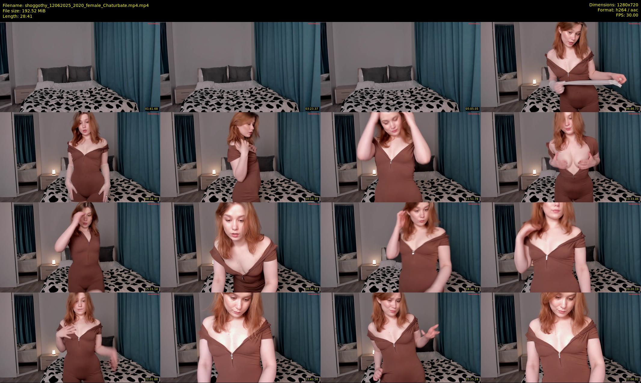 shoggothy — 29 minute Chaturbate female cam show recording, 720p, Jun 12, 2025