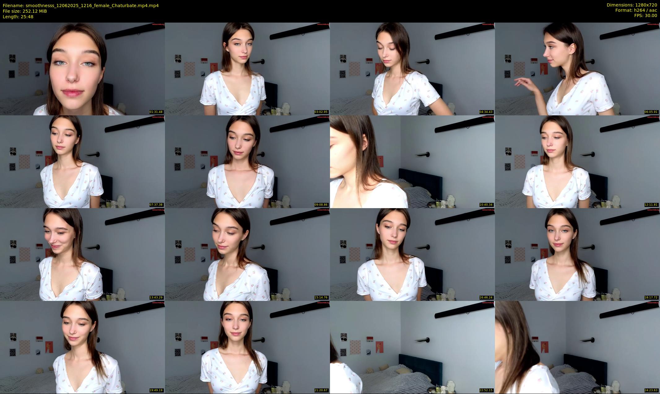 smoothnesss — 26 minute Chaturbate female cam show recording, 720p, Jun 12, 2025