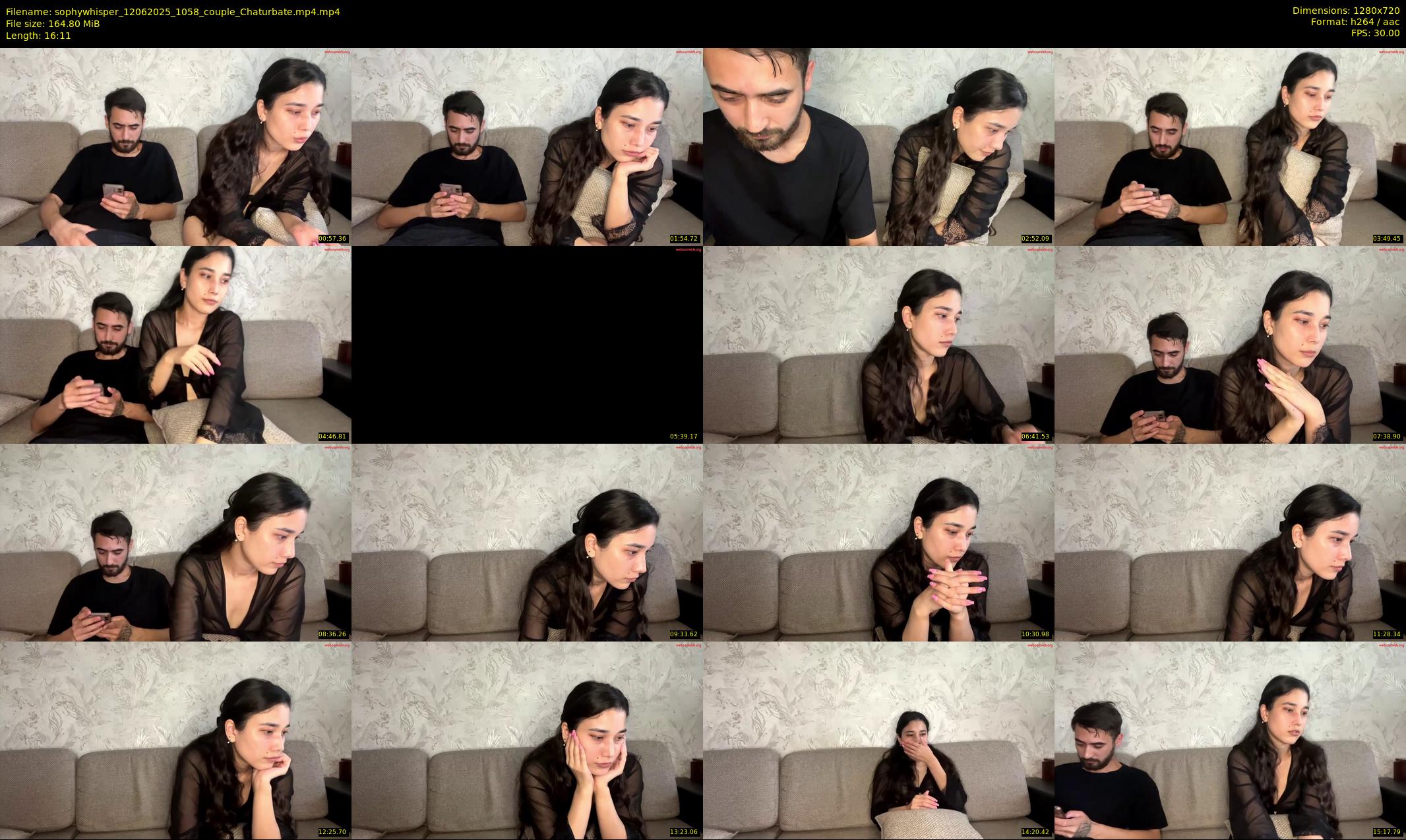 sophywhisper — 17 minute Chaturbate couple cam show recording, 720p, Jun 12, 2025