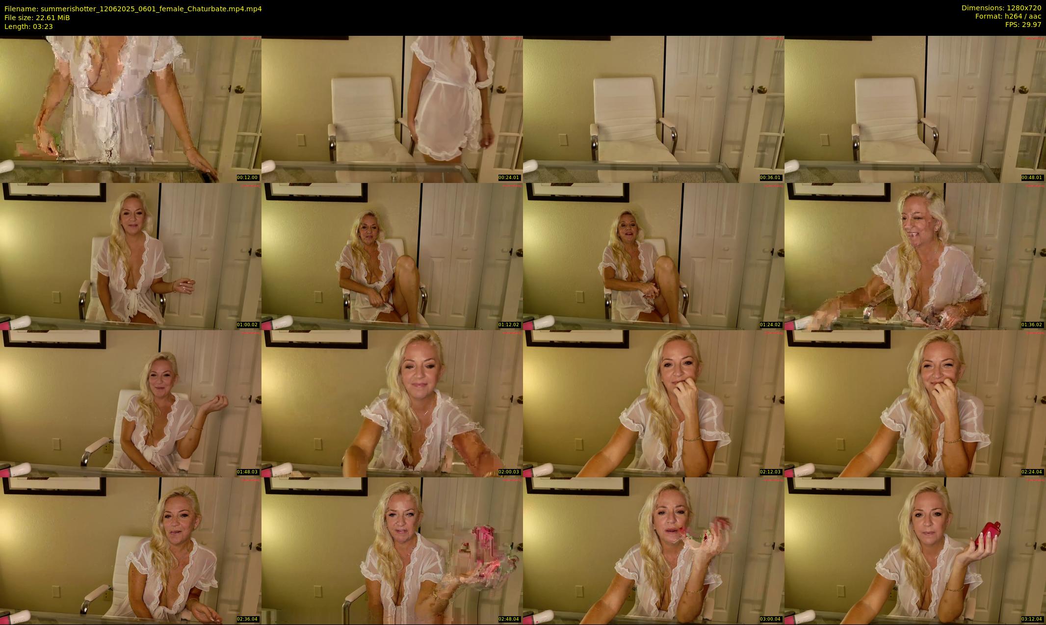 summerishotter — 4 minute Chaturbate female cam show recording, 720p, Jun 12, 2025