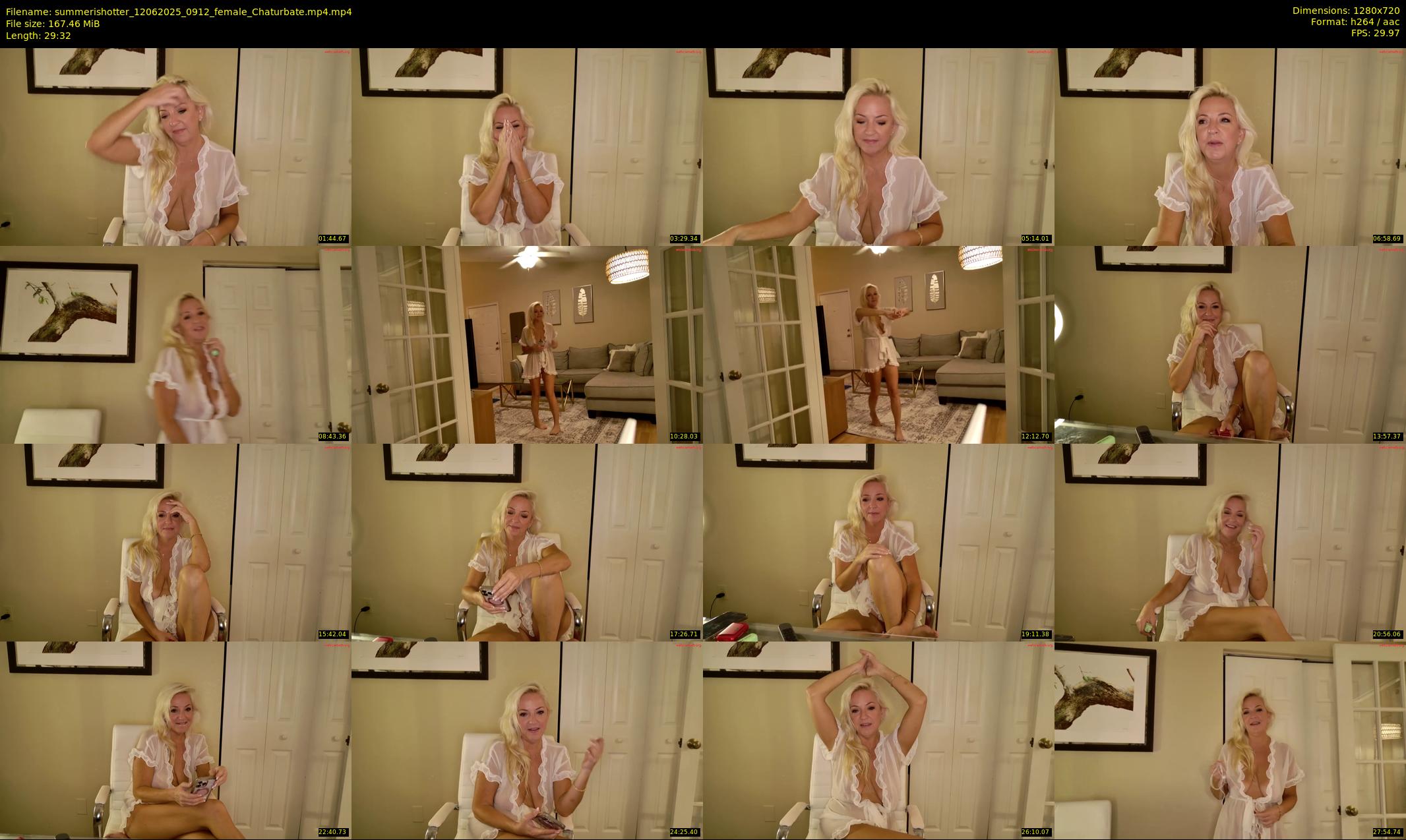 summerishotter — 30 minute Chaturbate female cam show recording, 720p, Jun 12, 2025