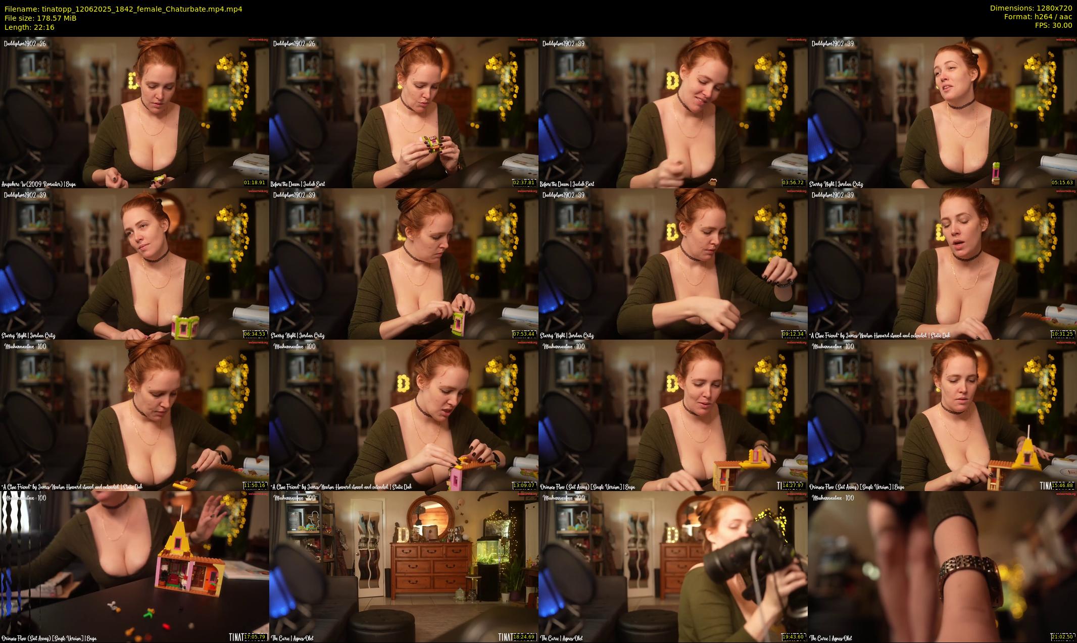 tinatopp — 23 minute Chaturbate female cam show recording, 720p, Jun 12, 2025