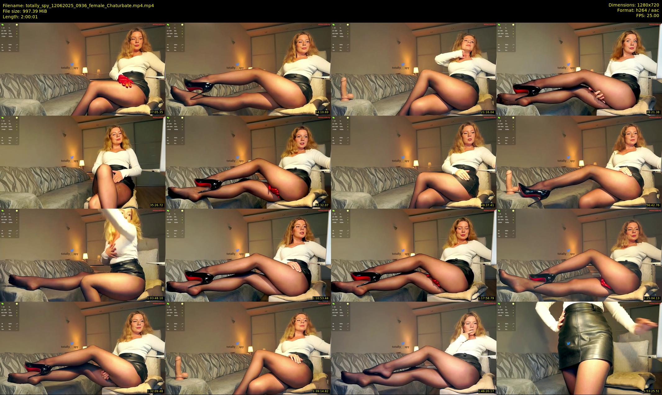 totally_spy — 121 minute Chaturbate female cam show recording, 720p, Jun 12, 2025