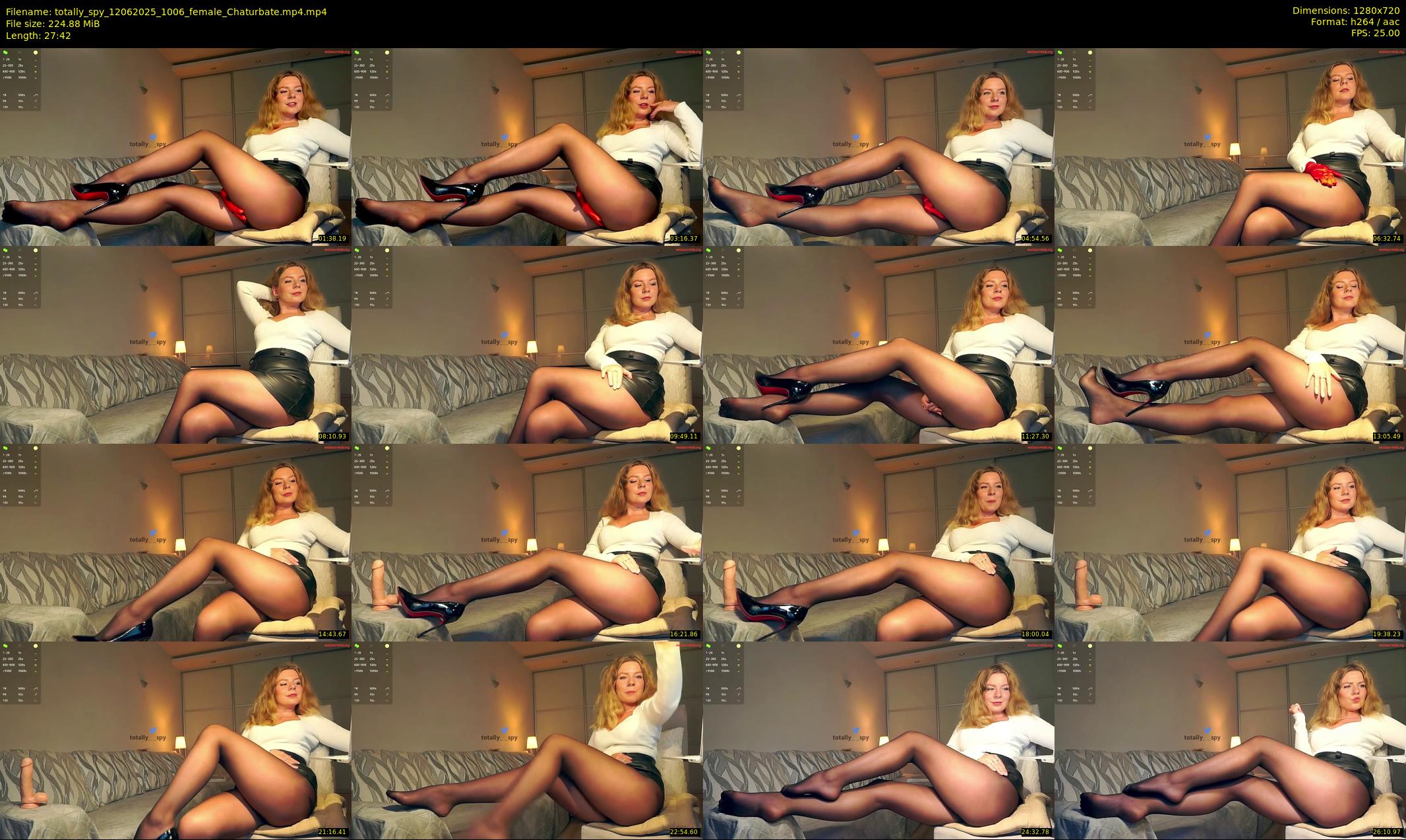 totally_spy — 28 minute Chaturbate female cam show recording, 720p, Jun 12, 2025