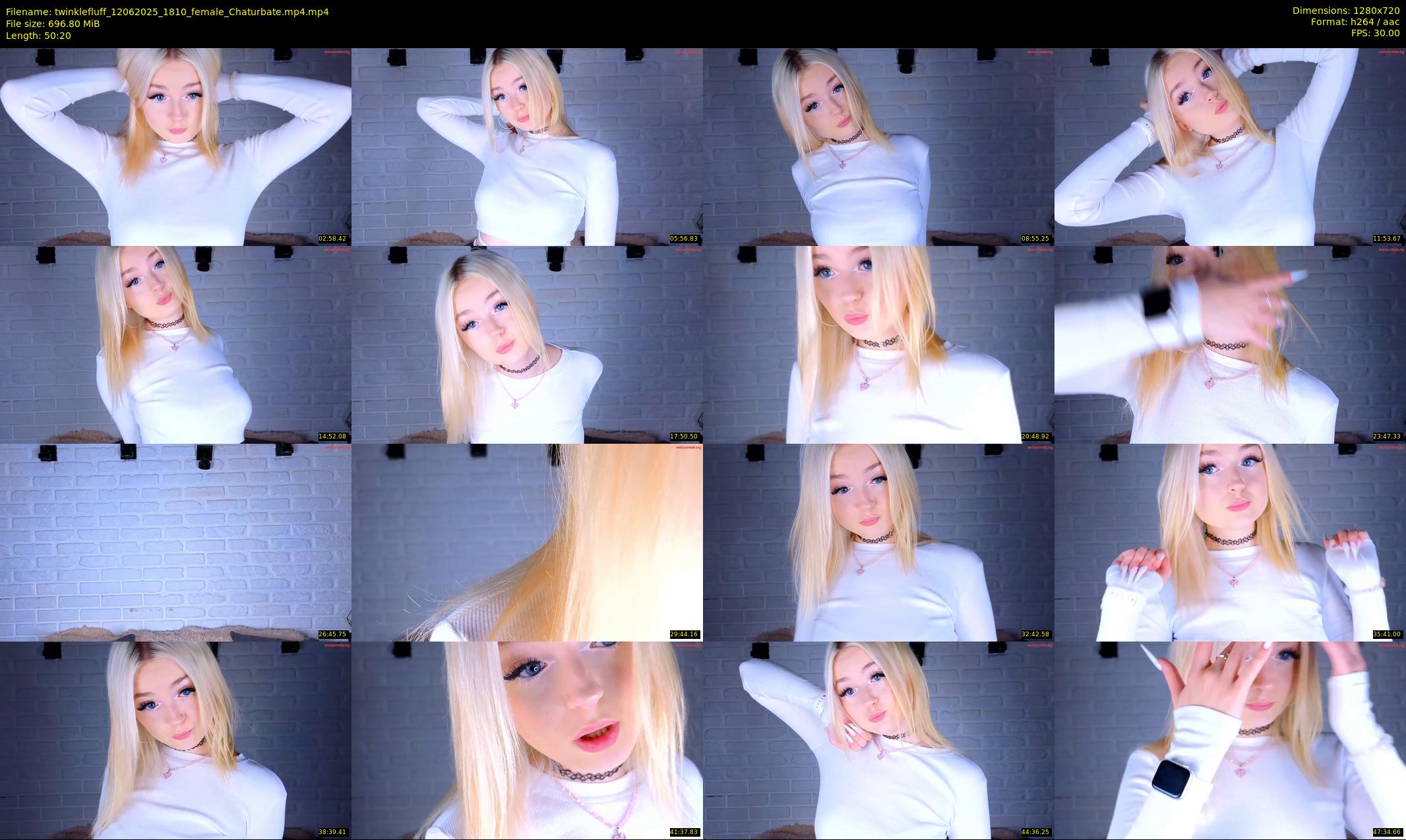 twinklefluff — 51 minute Chaturbate female cam show recording, 720p, Jun 12, 2025