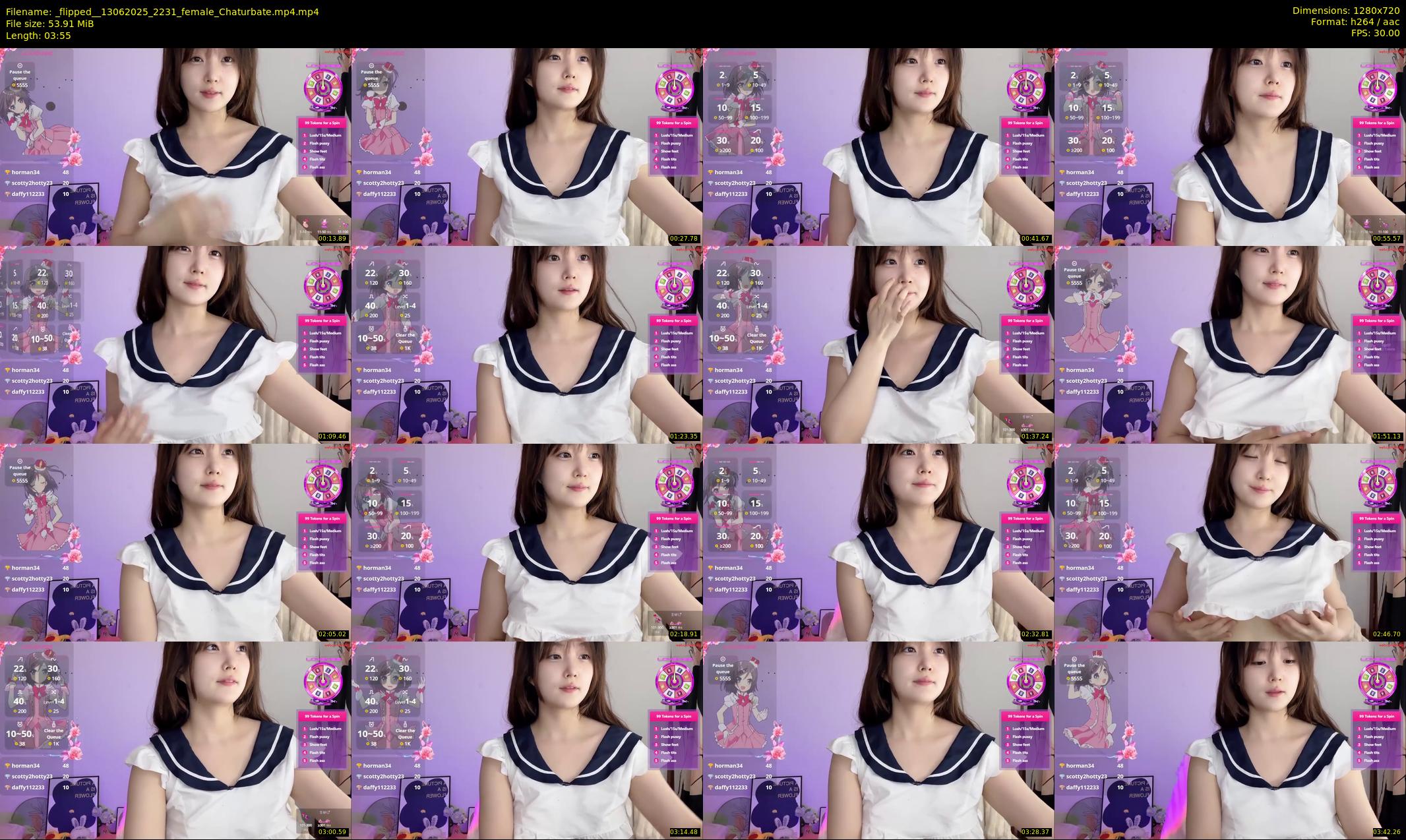 _flipped_ — 4 minute Chaturbate female cam show recording, 720p, Jun 13, 2025