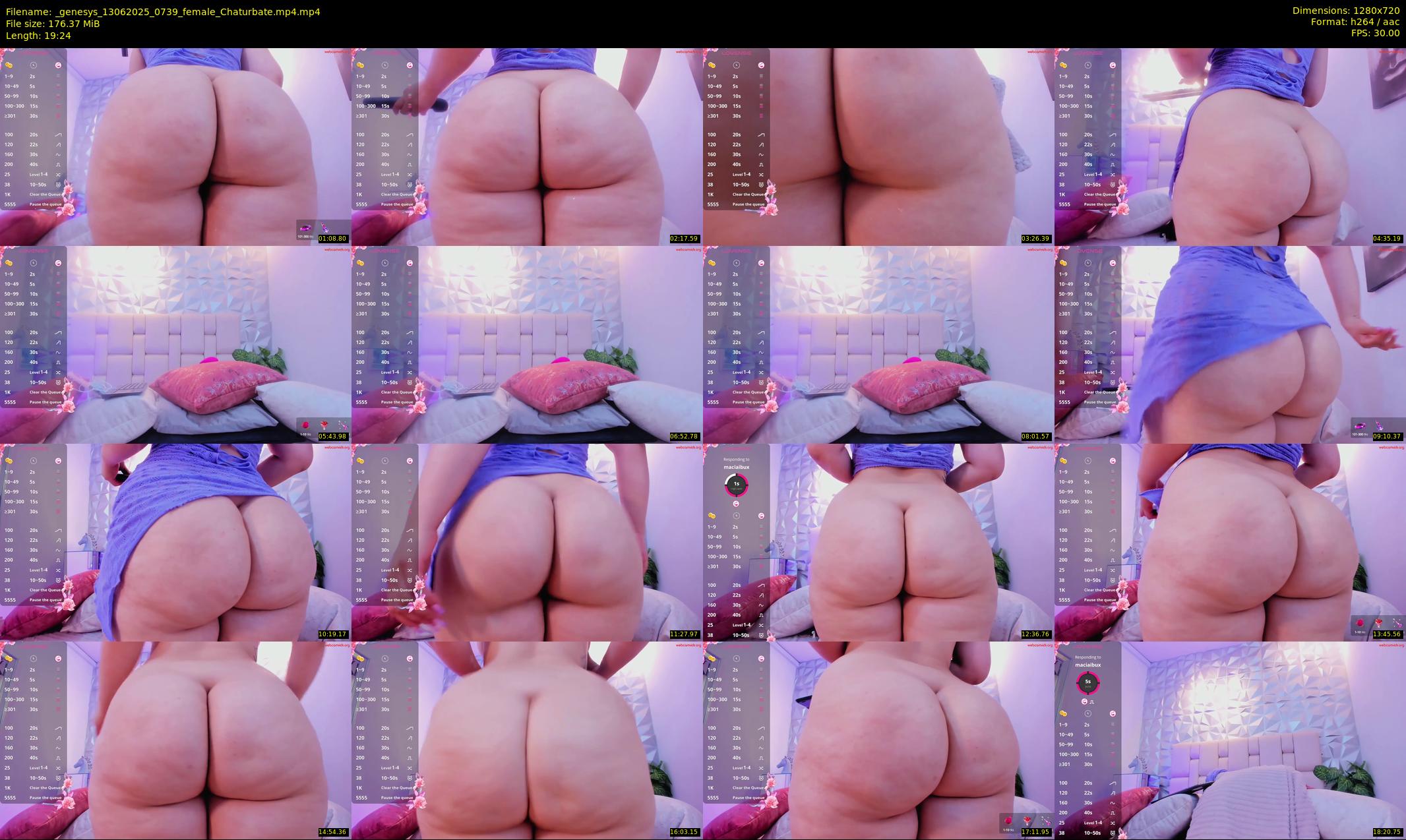 _genesys — 20 minute Chaturbate female cam show recording, 720p, Jun 13, 2025