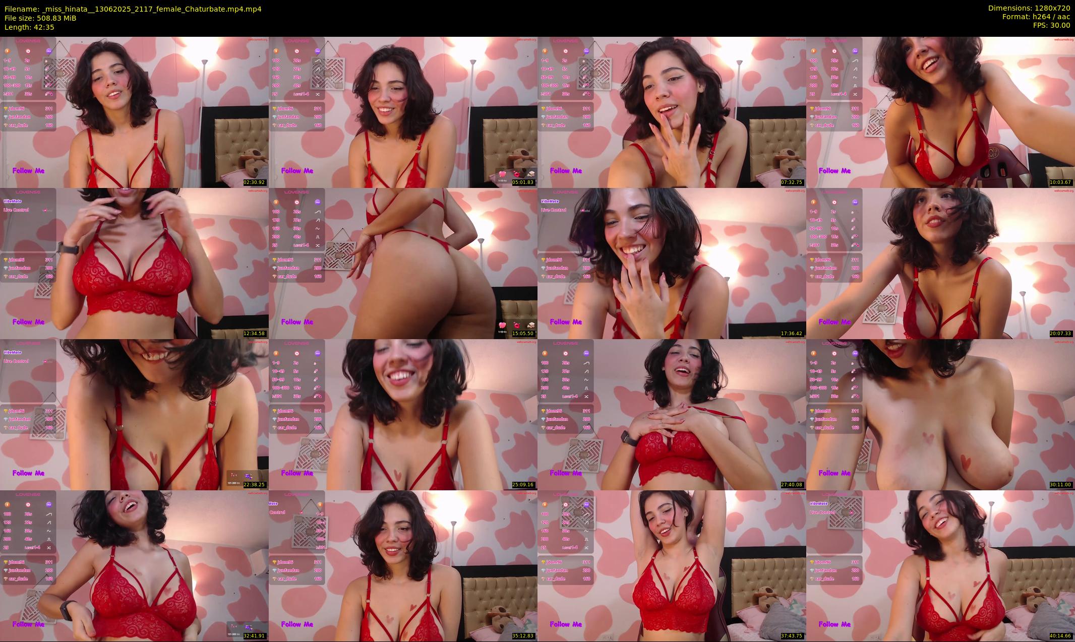 _miss_hinata_ — 43 minute Chaturbate female cam show recording, 720p, Jun 13, 2025