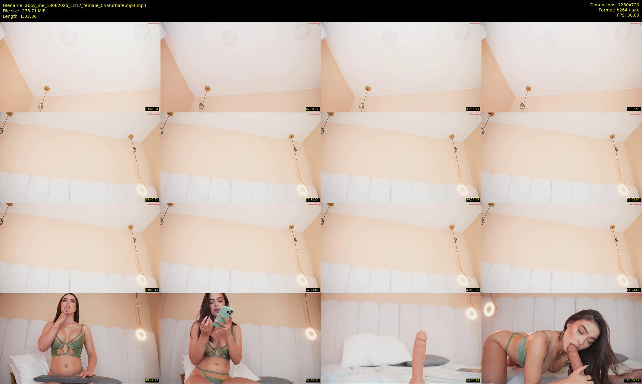 abby_me — 64 minute Chaturbate female cam show recording, 720p, Jun 13, 2025