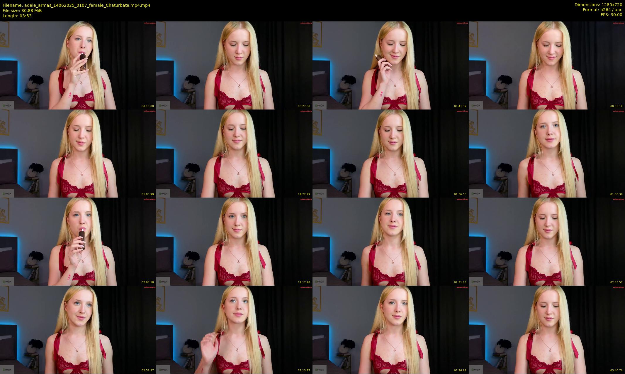 adele_armas — 4 minute Chaturbate female cam show recording, 720p, Jun 14, 2025