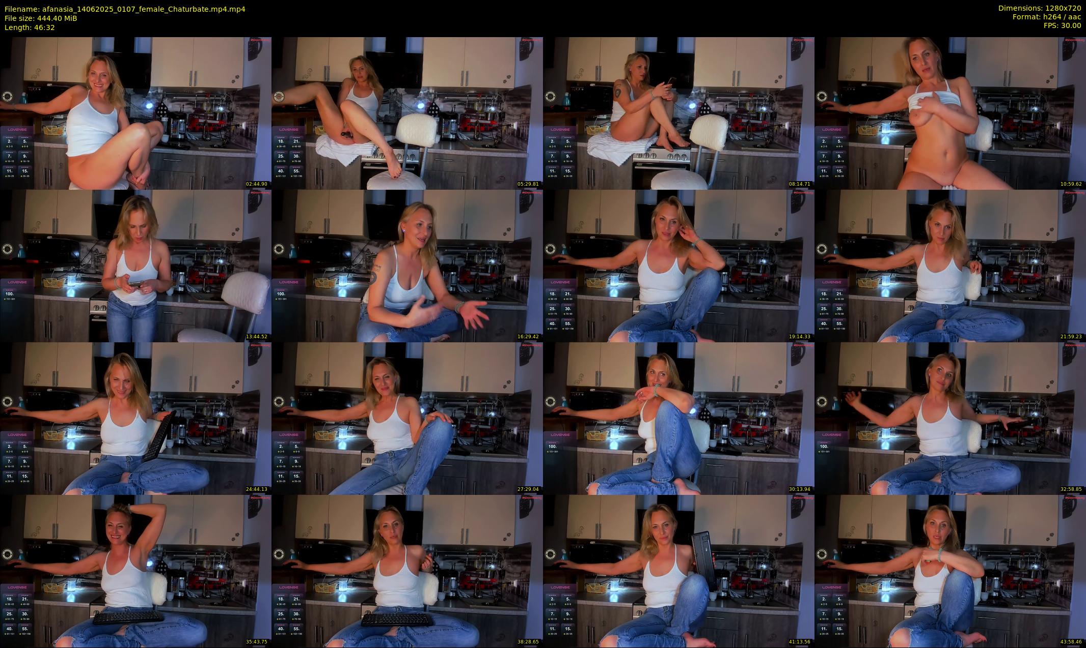 afanasia — 47 minute Chaturbate female cam show recording, 720p, Jun 14, 2025