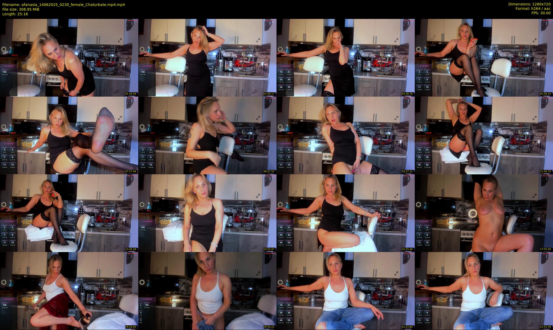 afanasia — 26 minute Chaturbate female cam show recording, 720p, Jun 14, 2025