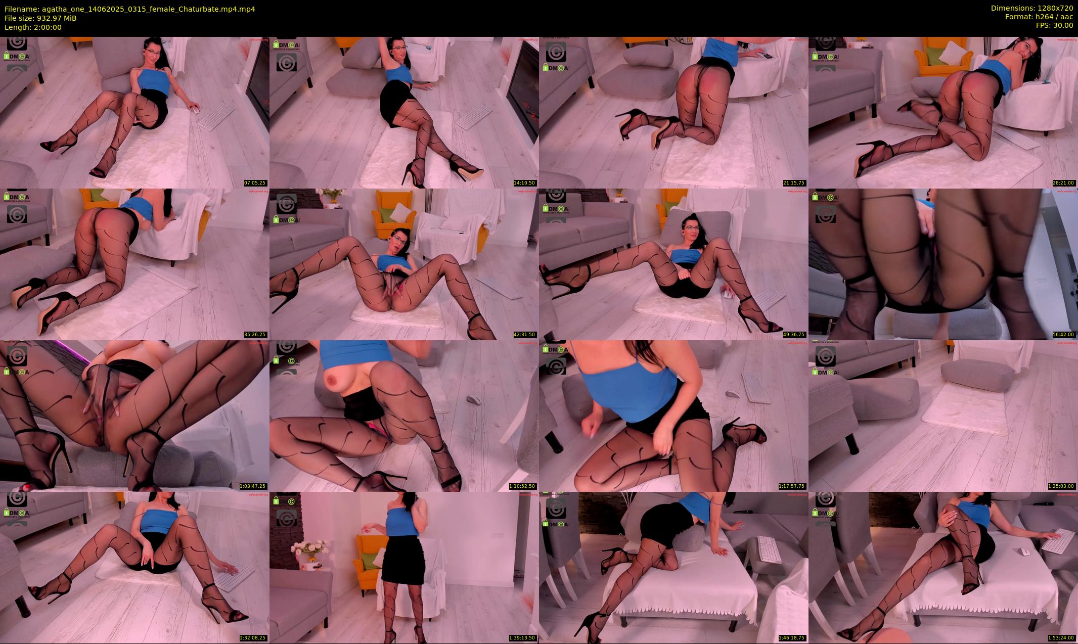 agatha_one — 120 minute Chaturbate female cam show recording, 720p, Jun 14, 2025