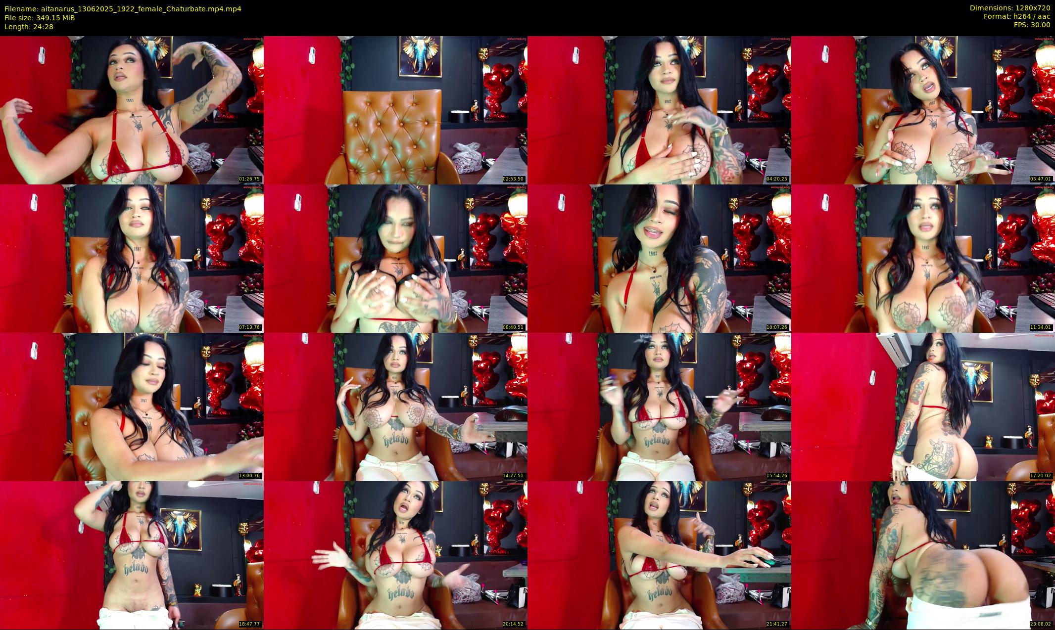 aitanarus — 25 minute Chaturbate female cam show recording, 720p, Jun 13, 2025