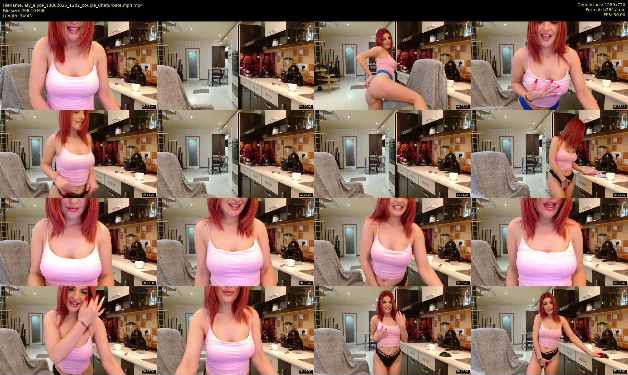 aly_alyce — 35 minute Chaturbate female cam show recording, 720p, Jun 13, 2025