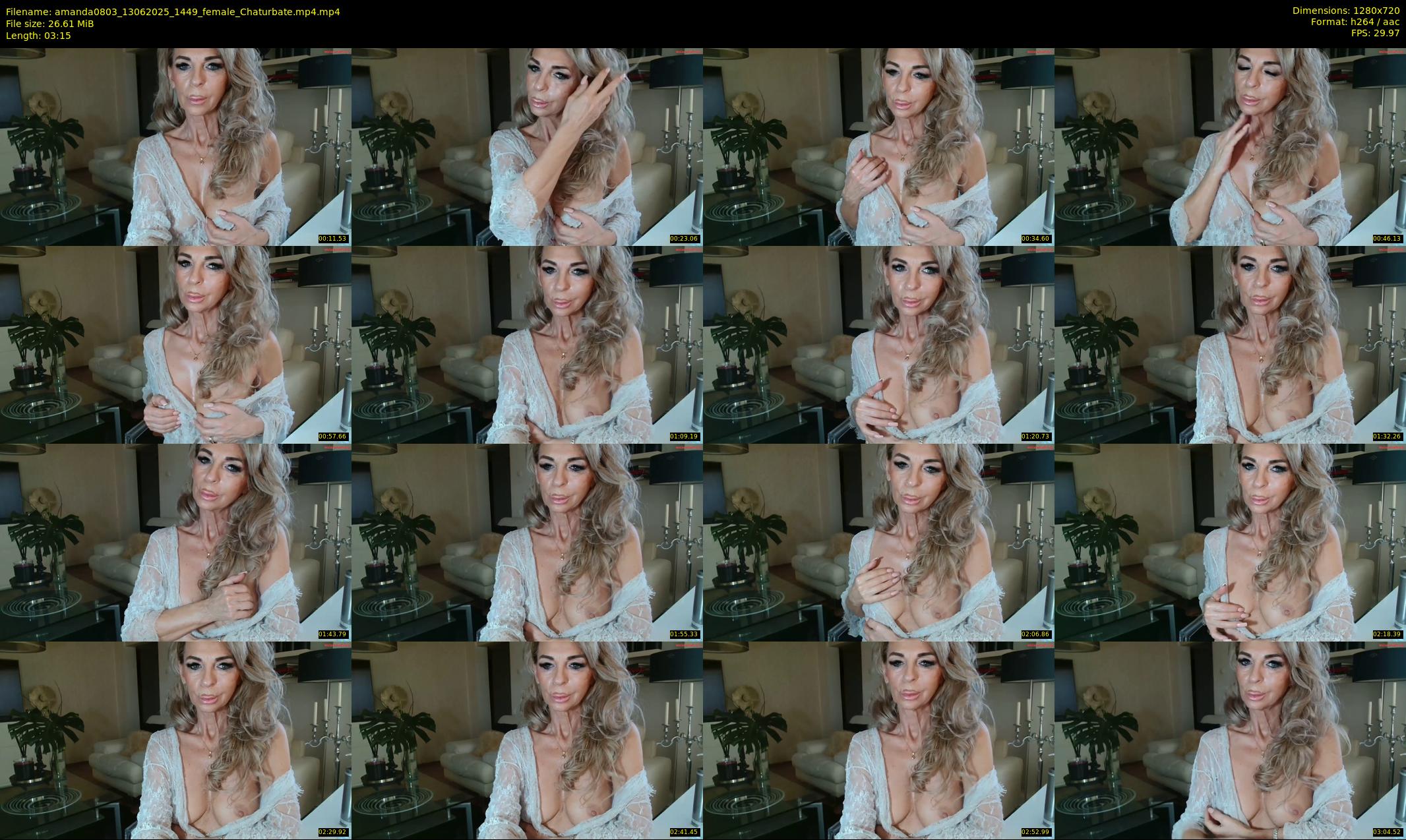 amanda0803 — 4 minute Chaturbate female cam show recording, 720p, Jun 13, 2025