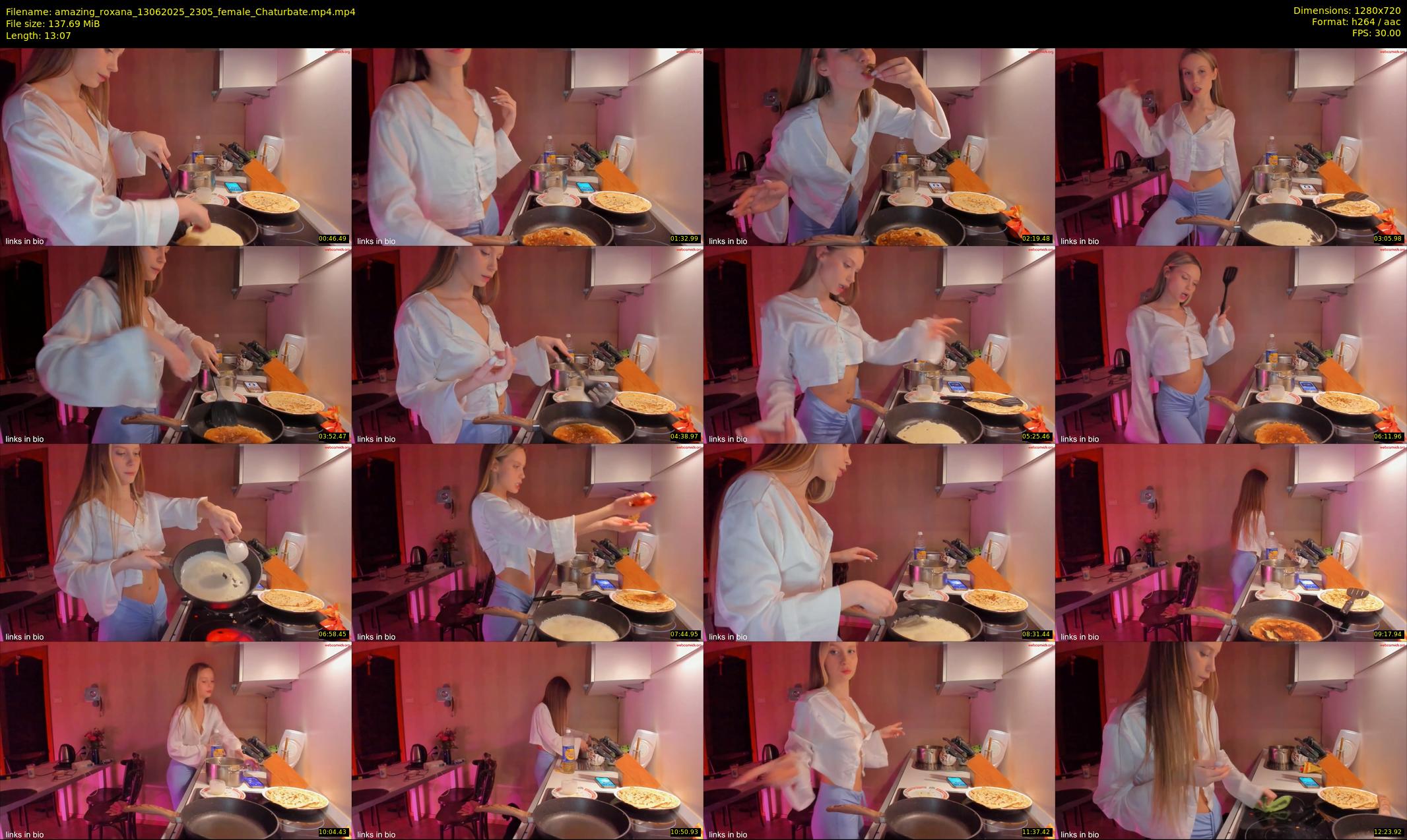 amazing_roxana — 14 minute Chaturbate female cam show recording, 720p, Jun 13, 2025
