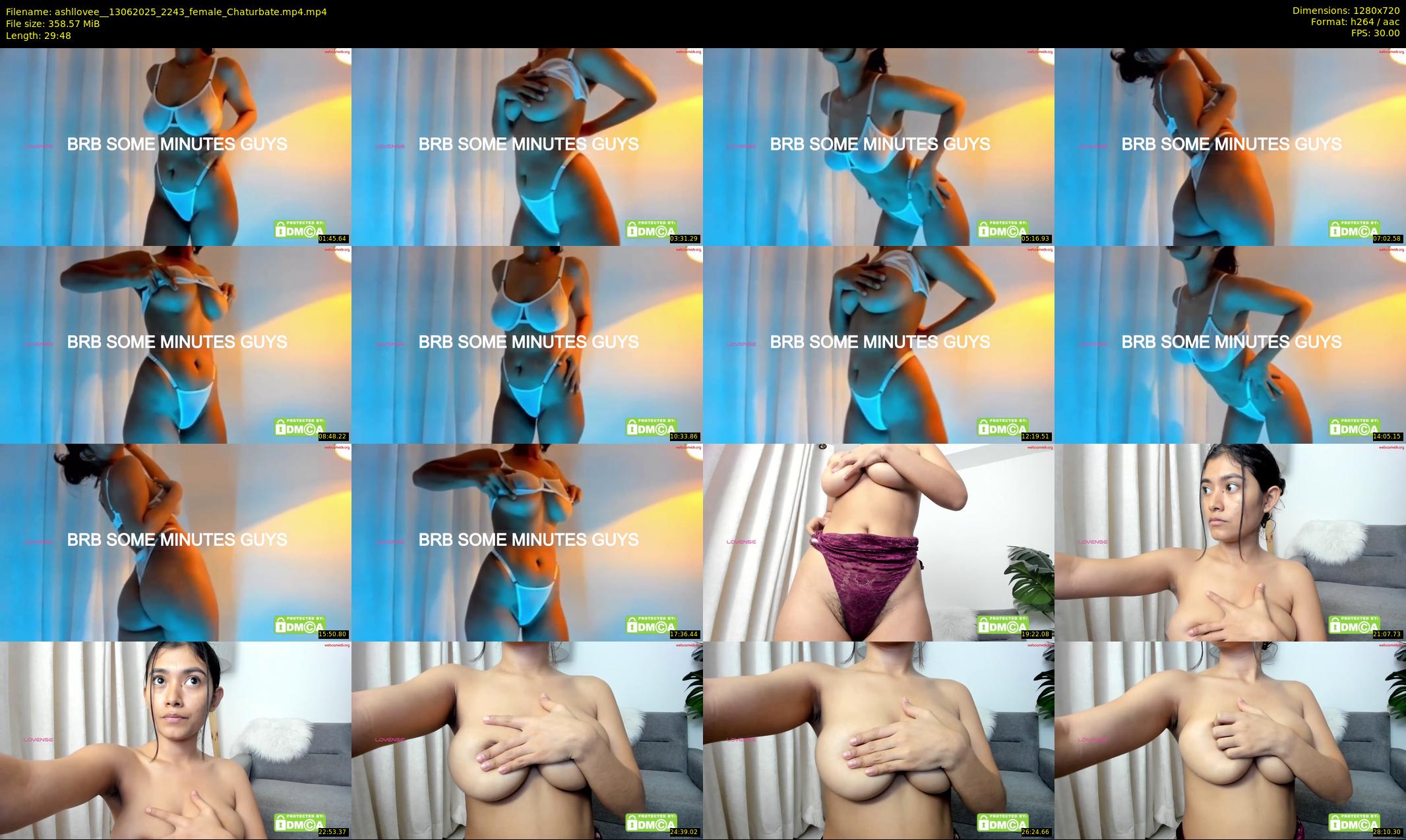ashllovee_ — 30 minute Chaturbate female cam show recording, 720p, Jun 13, 2025