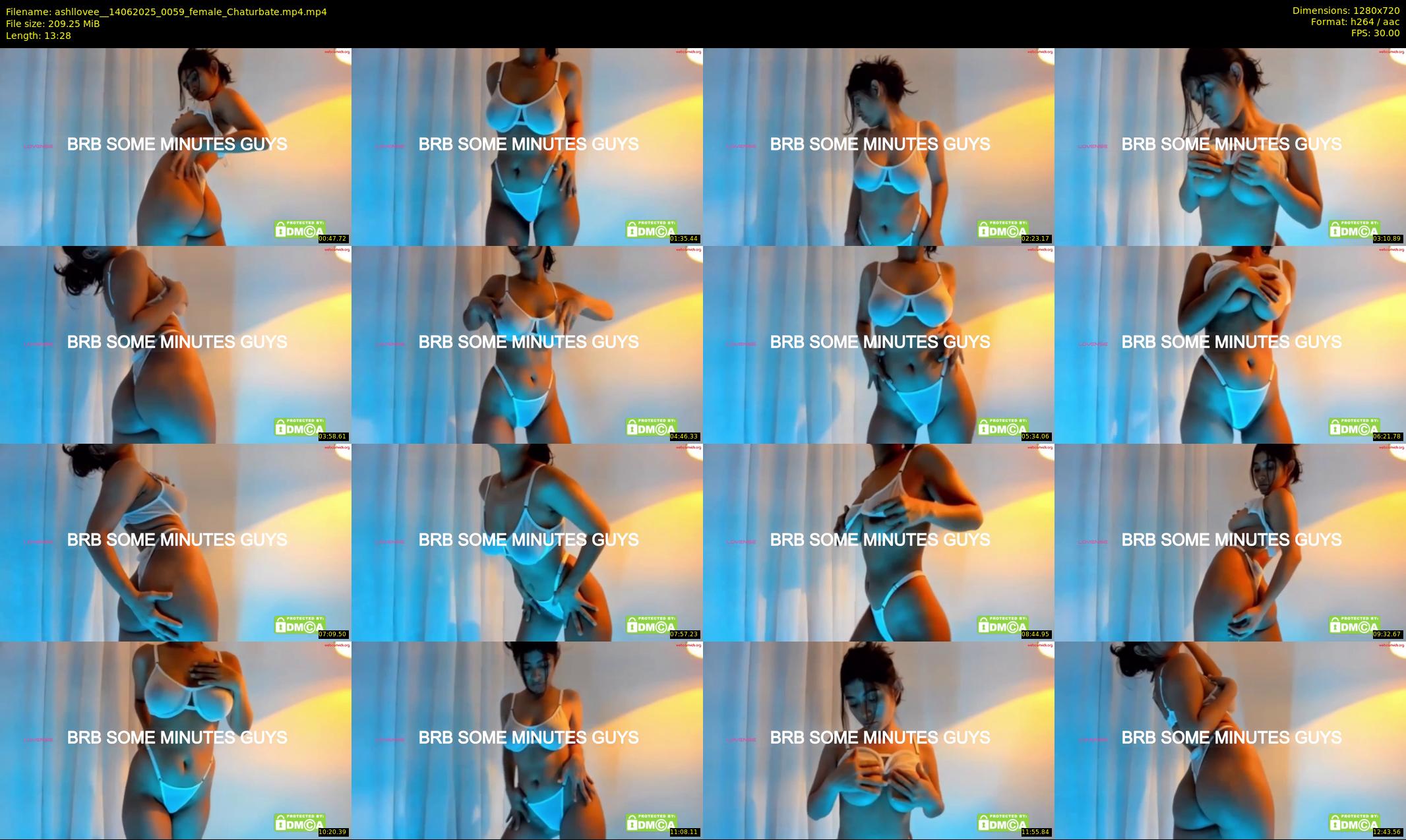 ashllovee_ — 14 minute Chaturbate female cam show recording, 720p, Jun 14, 2025