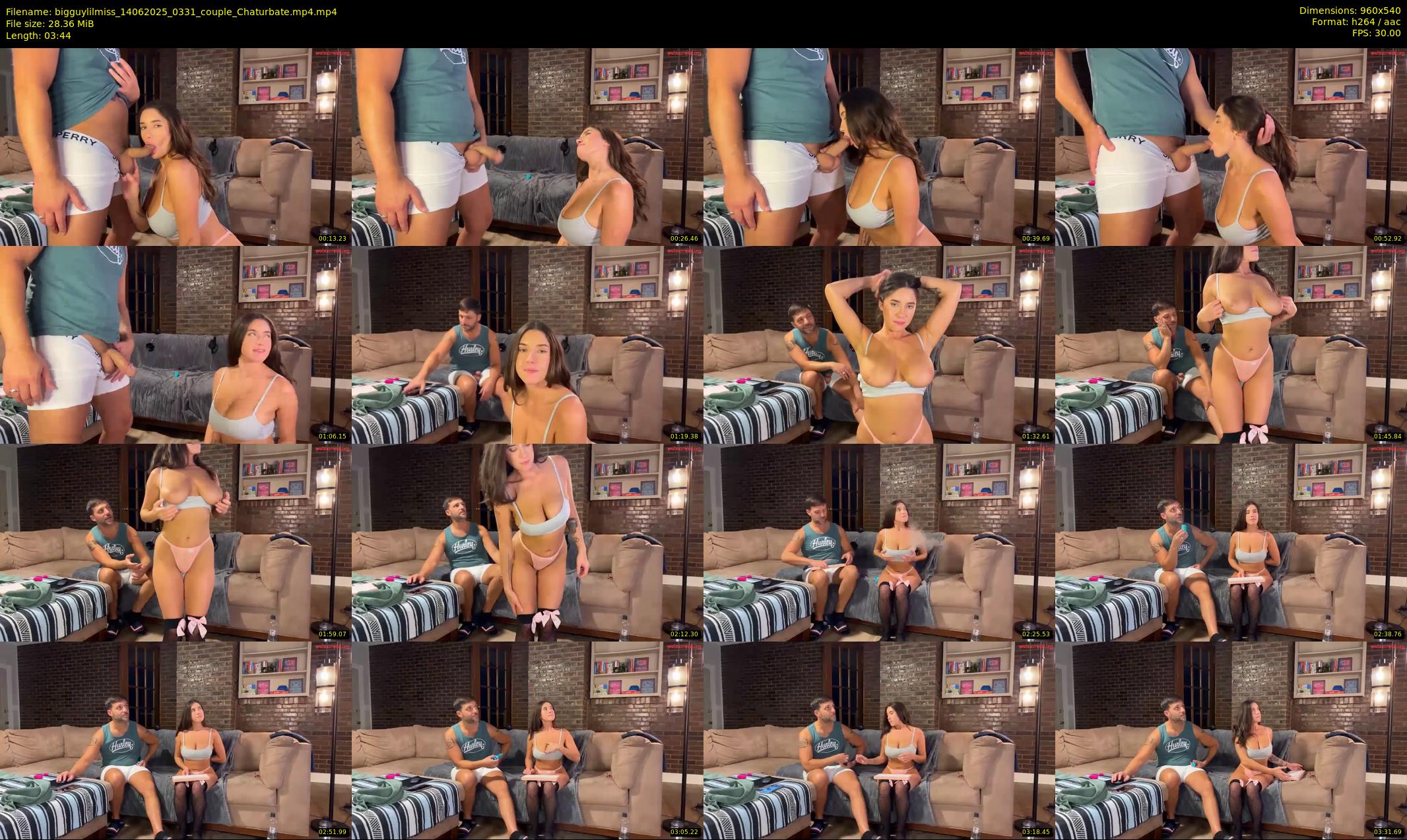 bigguylilmiss — 4 minute Chaturbate couple cam show recording, 480p, Jun 14, 2025