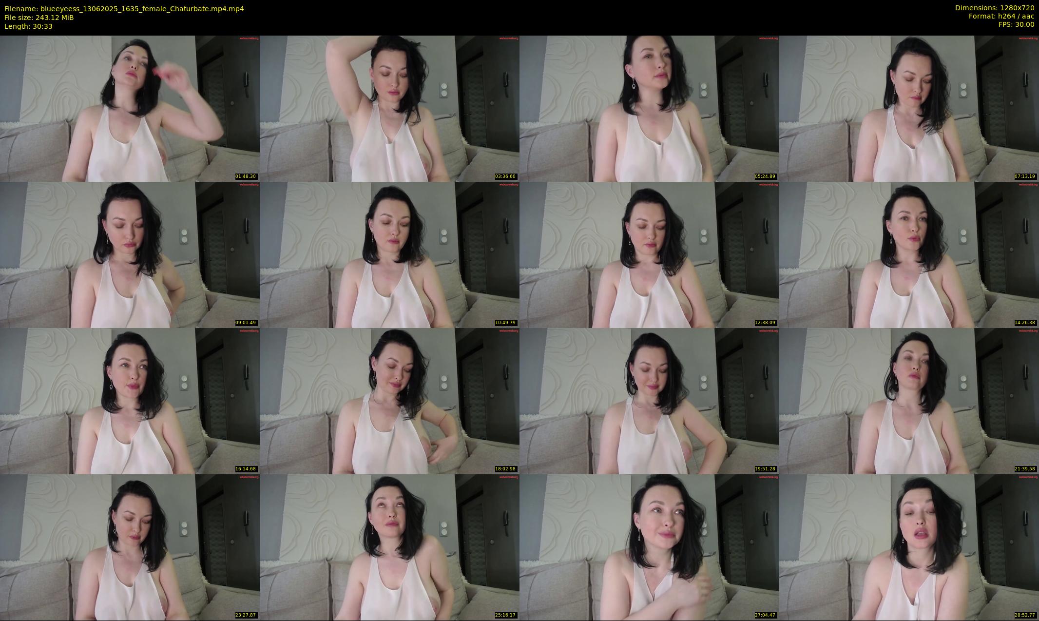 blueeyeess — 31 minute Chaturbate female cam show recording, 720p, Jun 13, 2025