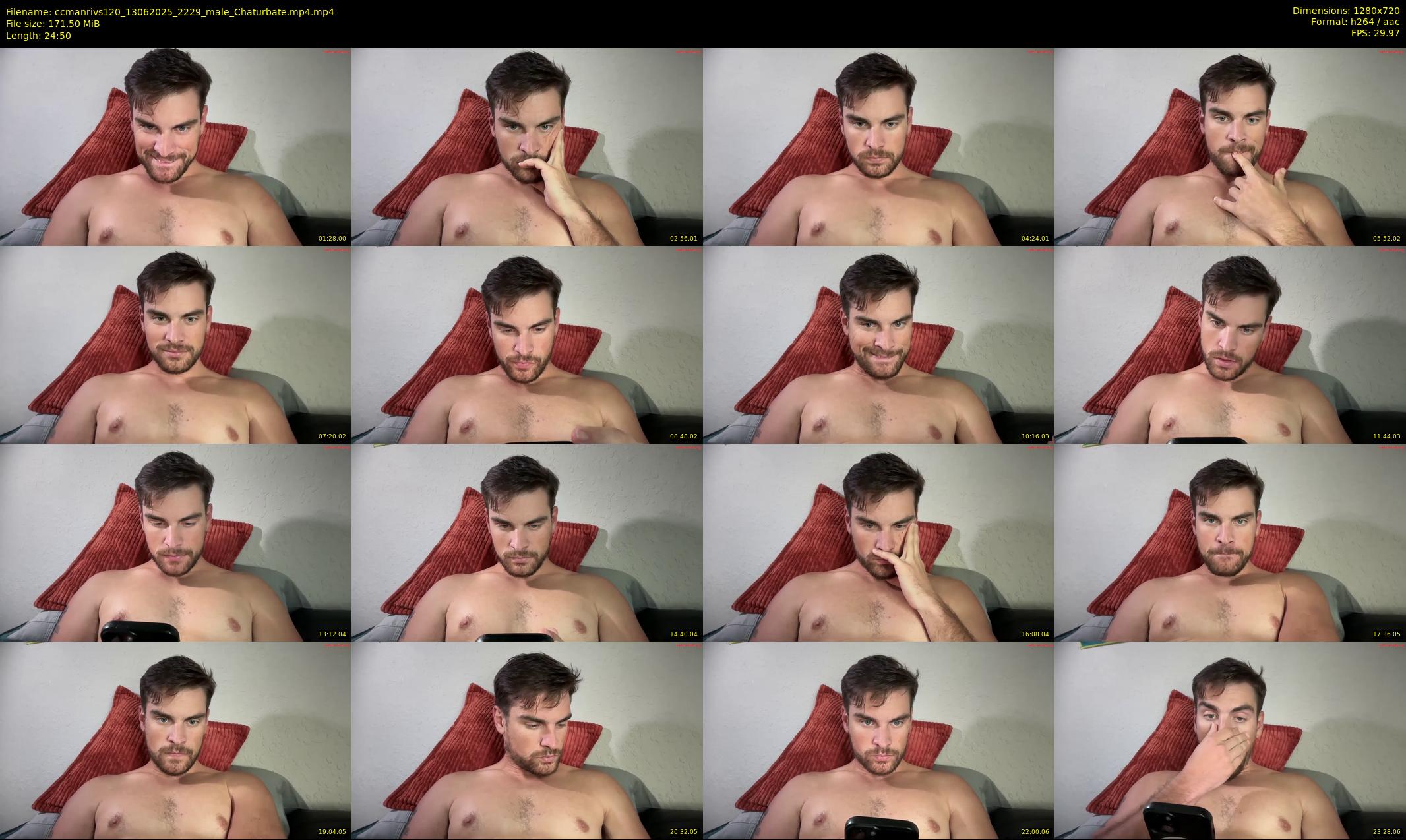 ccmanrivs120 — 25 minute Chaturbate male cam show recording, 720p, Jun 13, 2025